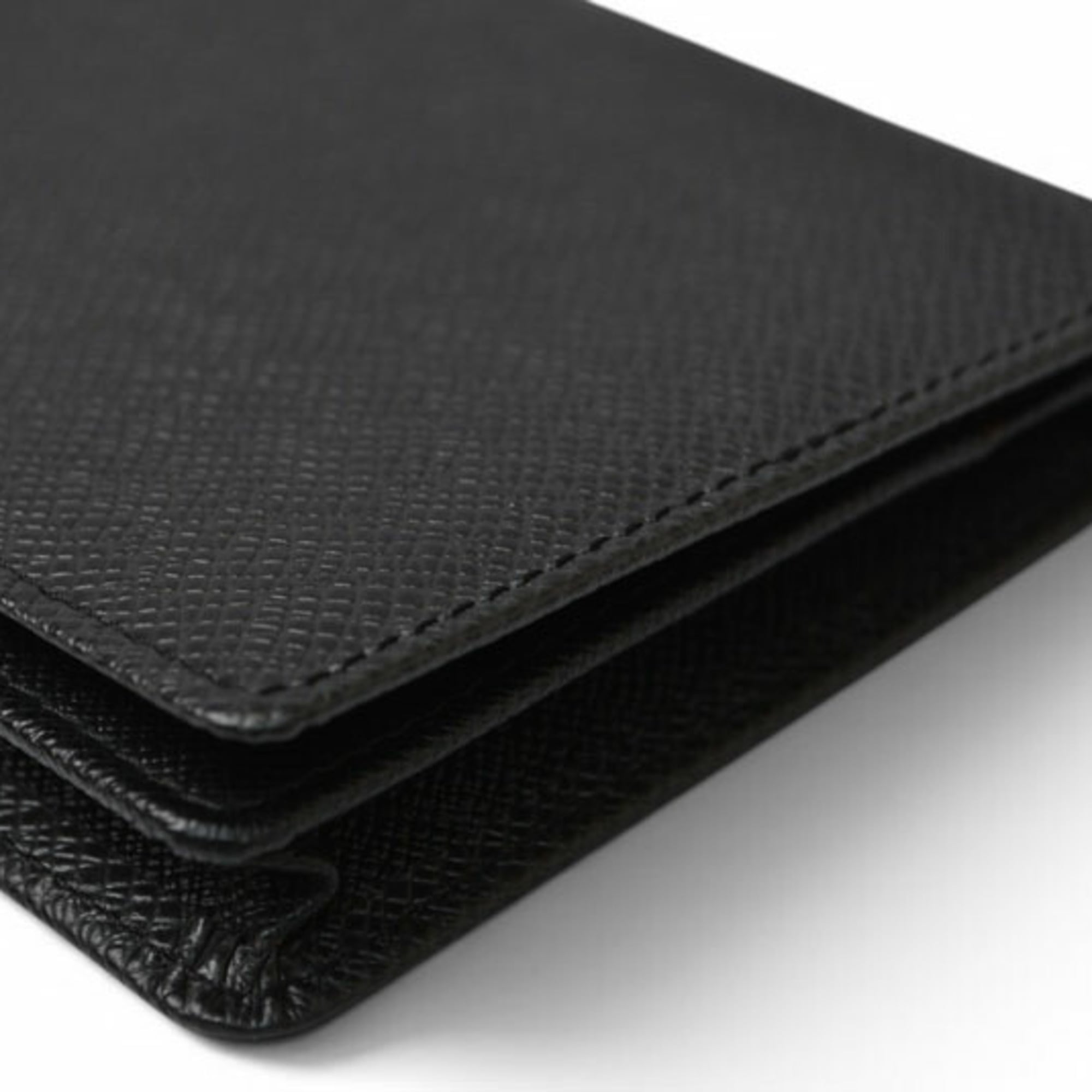 Louis Vuitton Taiga Ardoise Leather Wallet (Bi-Fold) (Pre-Owned)