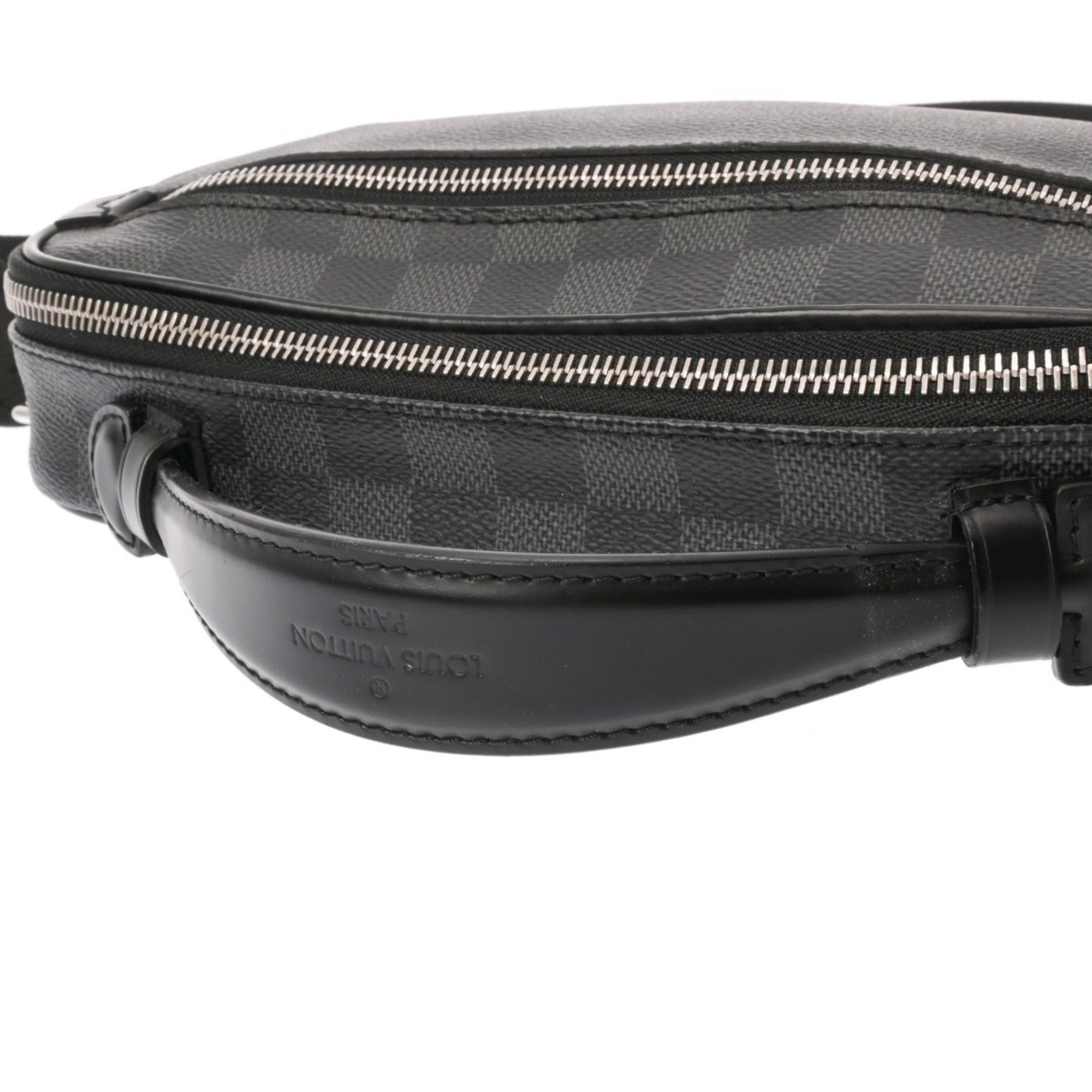 Louis Vuitton Black Damier Graphite Sling Bag (Pre-Owned)
