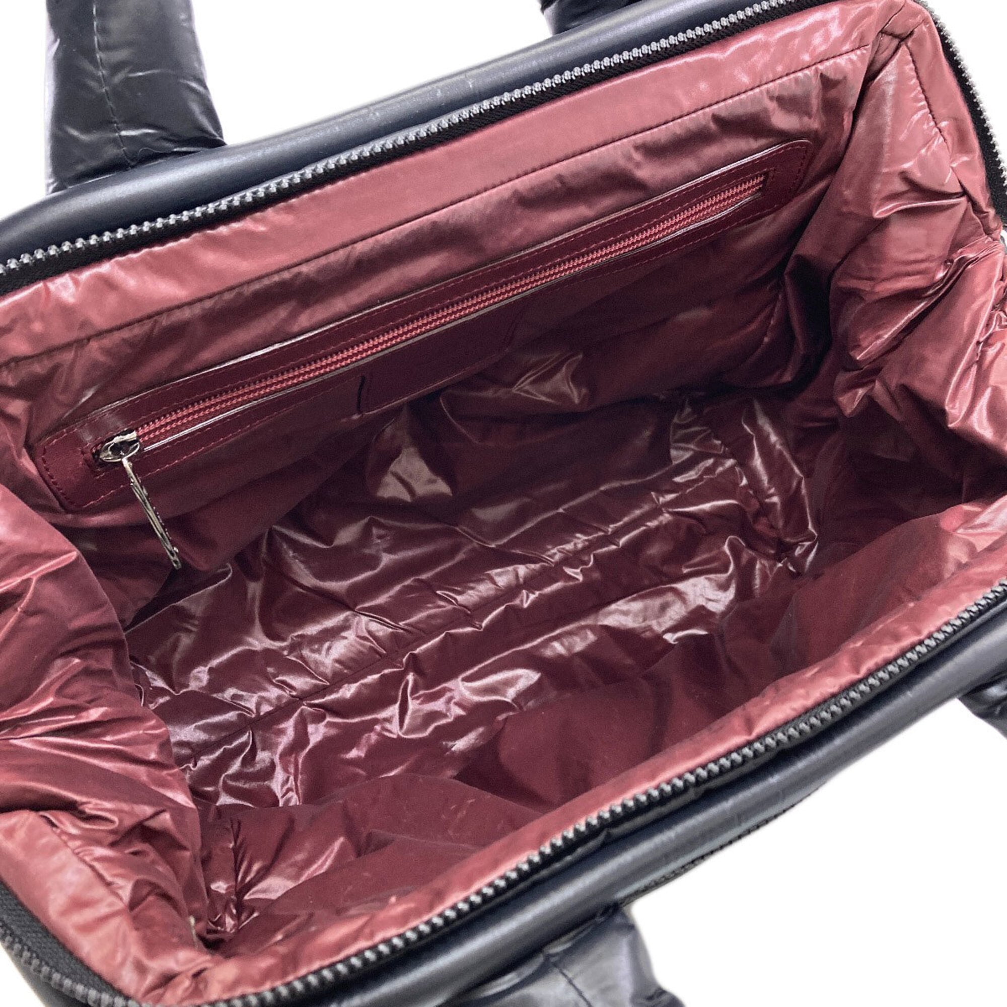 Chanel Black Nylon Boston Bag (Pre-Owned)
