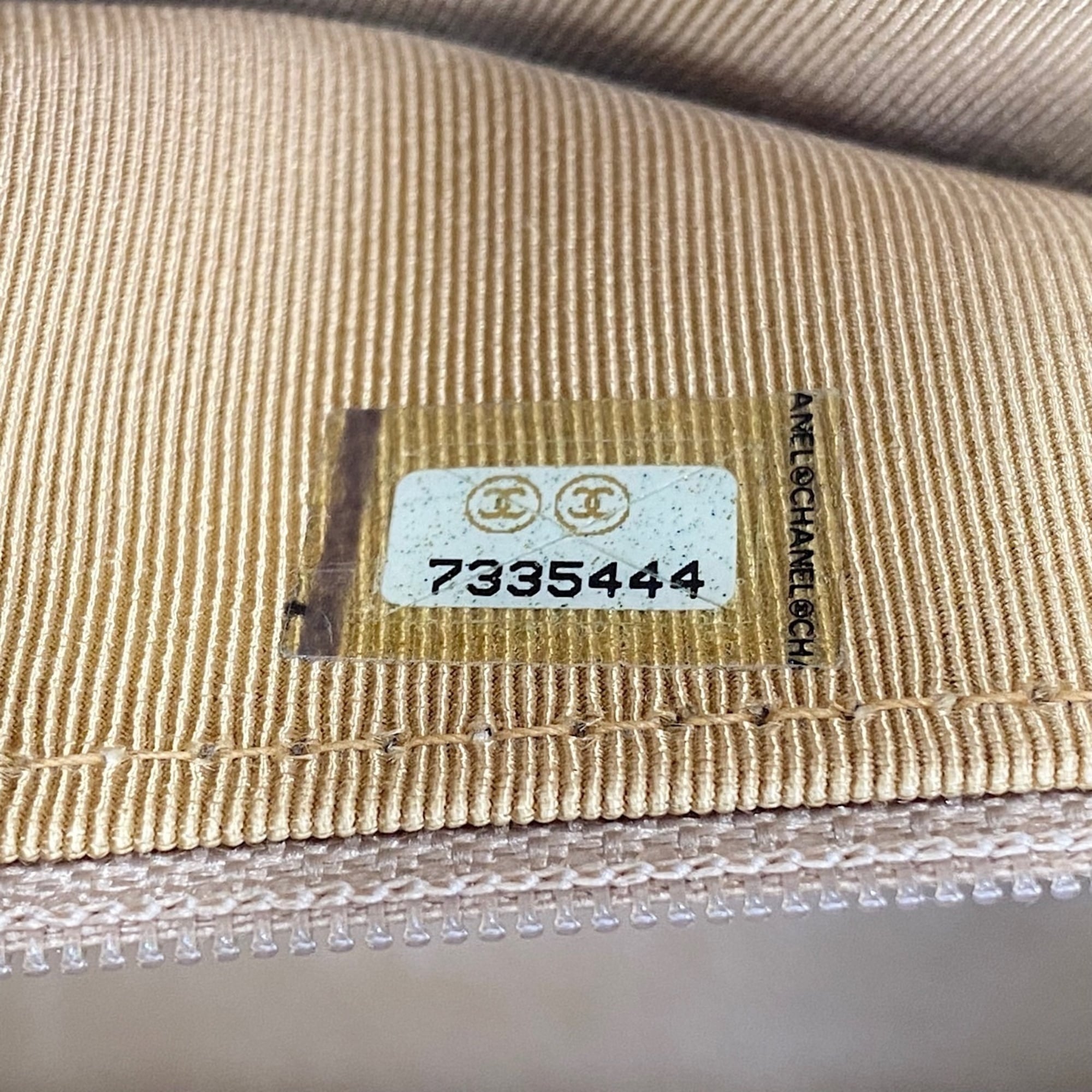 Chanel Matelasse Beige Tote Bag (Pre-Owned)