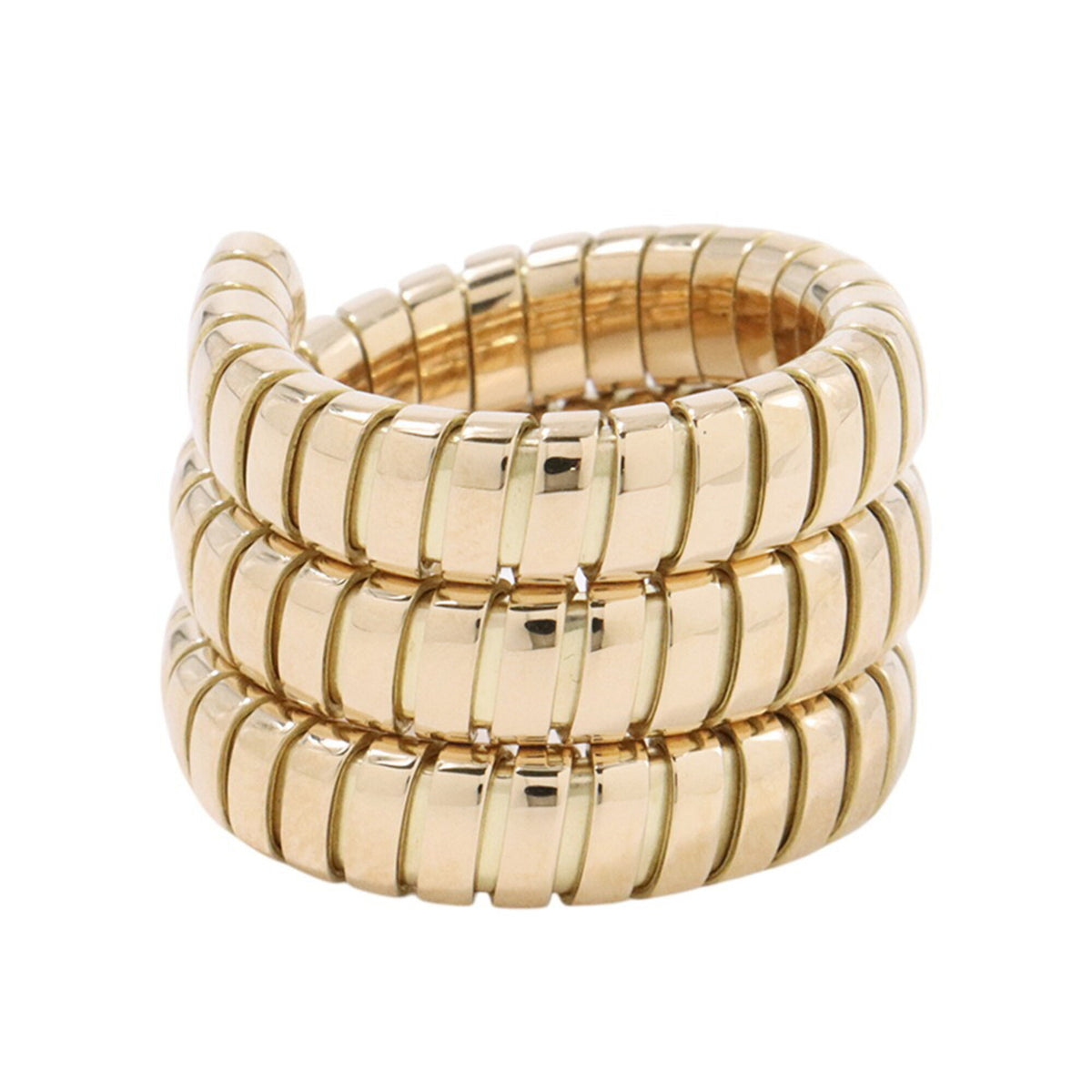 Bvlgari Yellow Gold Yellow Gold (18K) Band Ring (Pre-Owned)