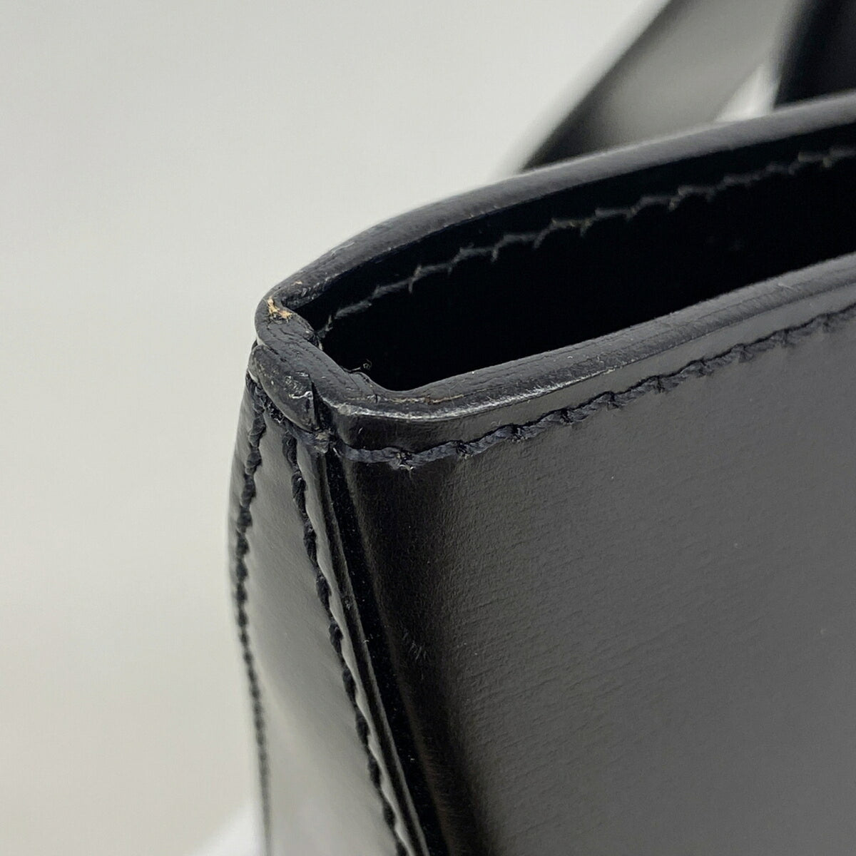 Cartier Black Leather Handbag (Pre-Owned)