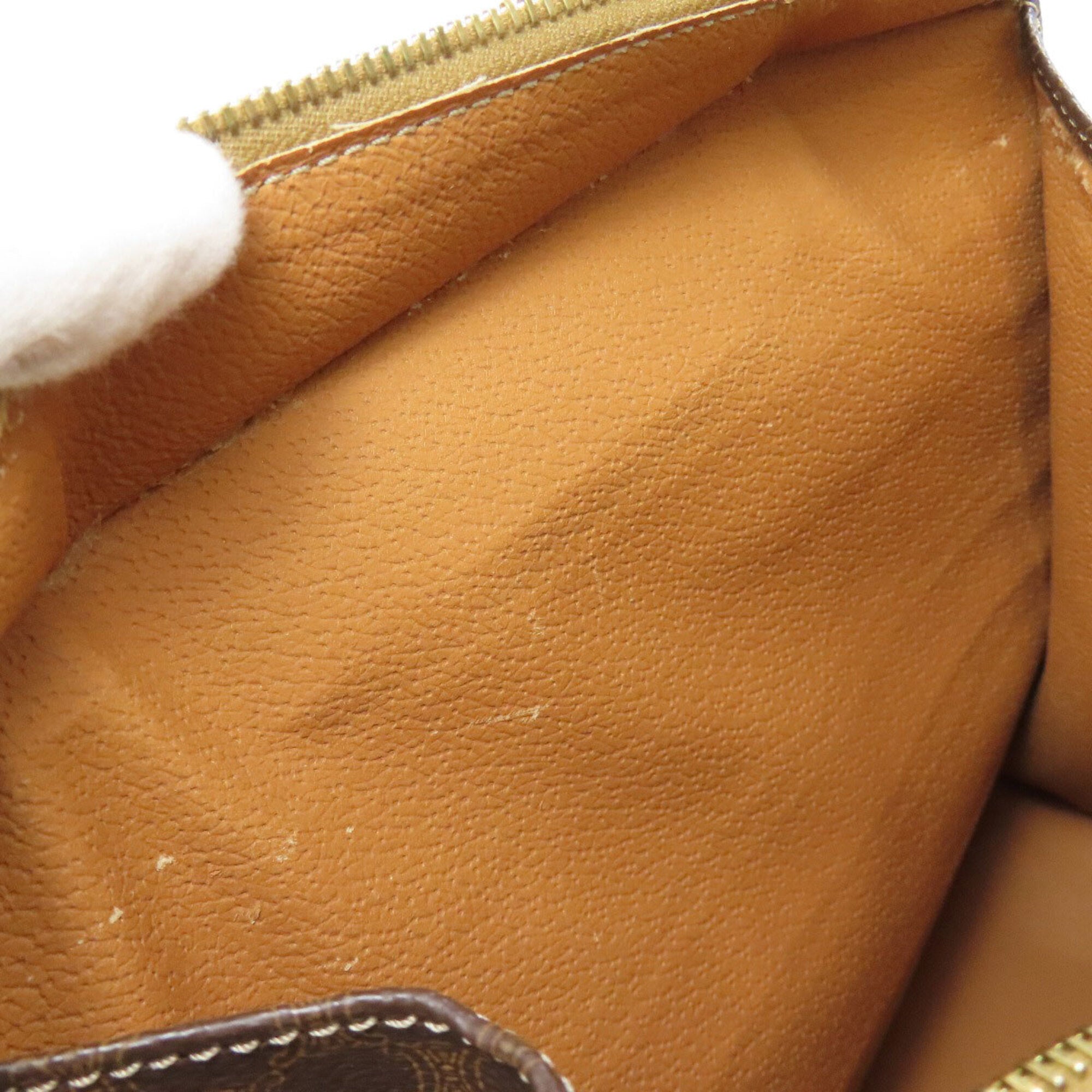 Celine Macadam Brown Pvc Handbag (Pre-Owned)