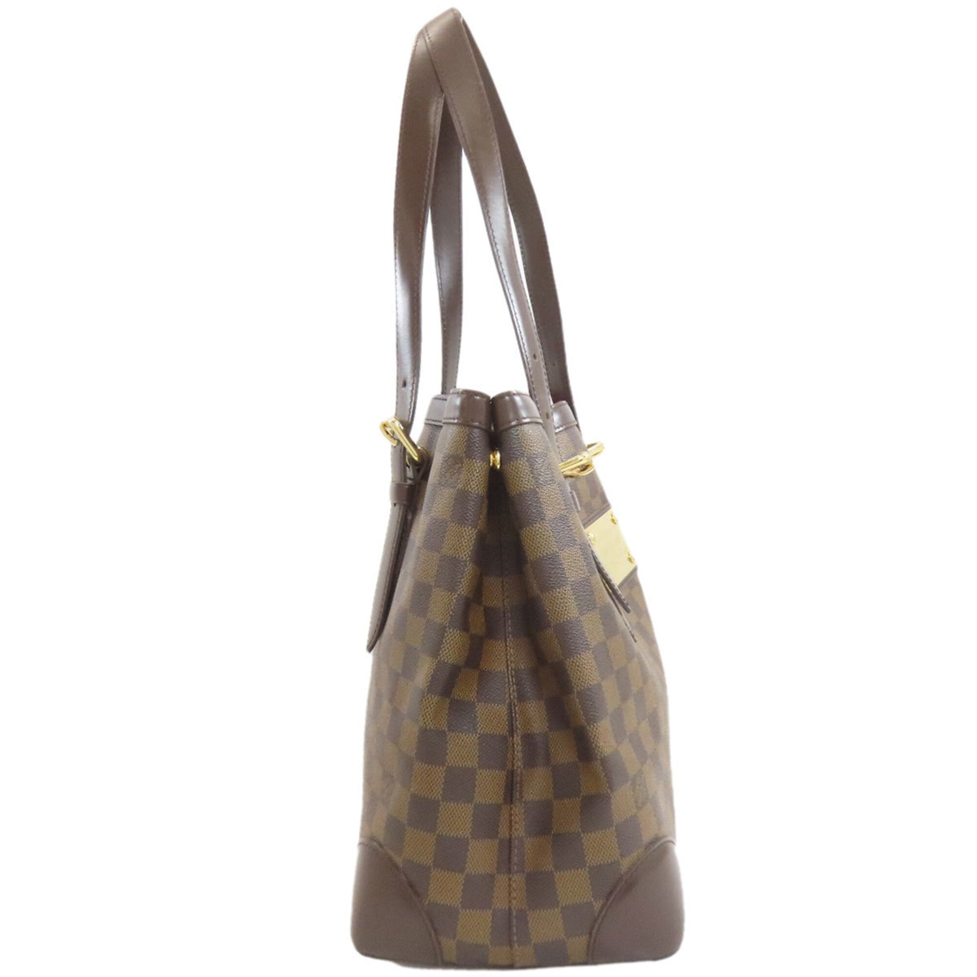 Louis Vuitton Damier Canvas Ebene Damier Canvas Tote Bag (Pre-Owned)