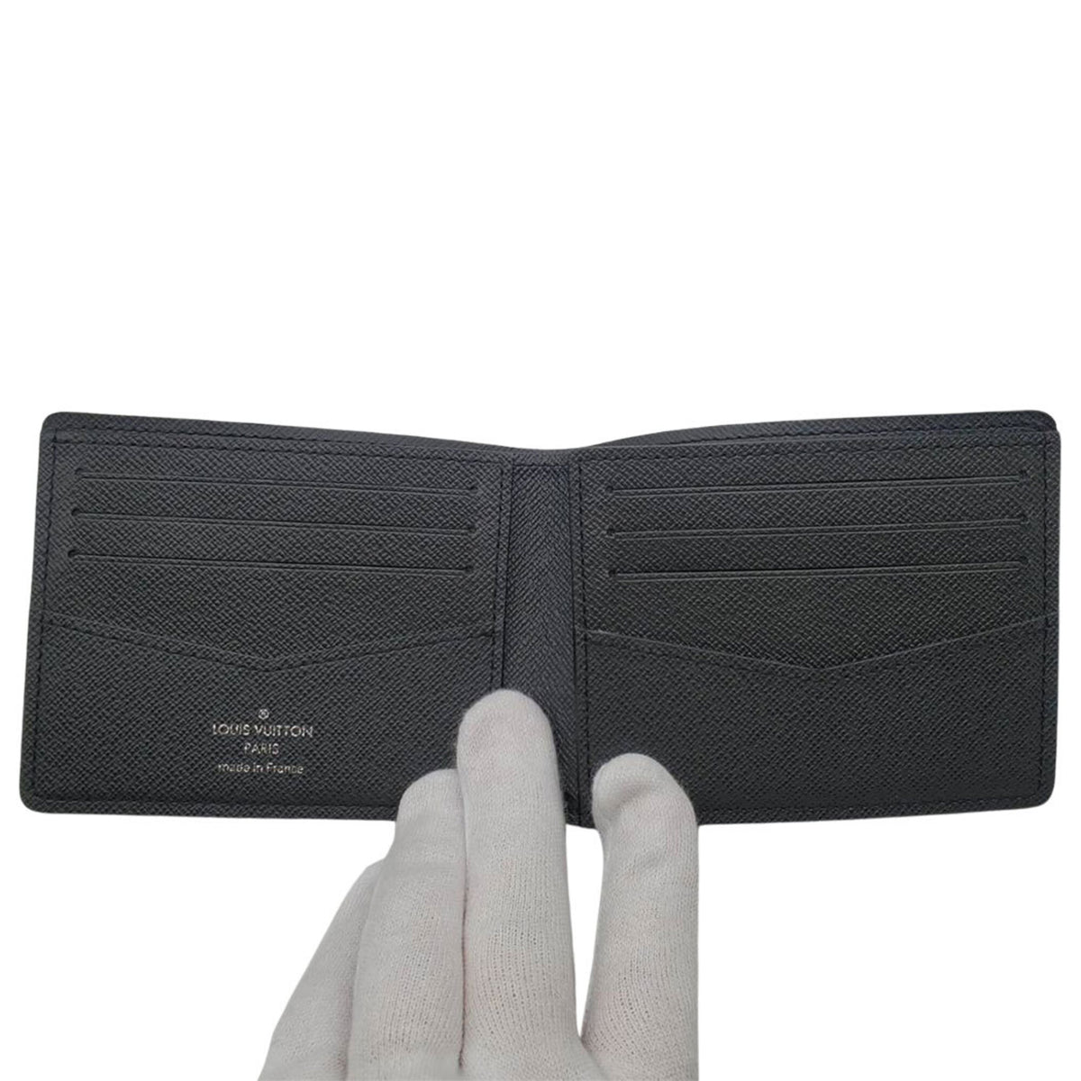 Louis Vuitton Black Damier Graphite Wallet (Bi-Fold) (Pre-Owned)