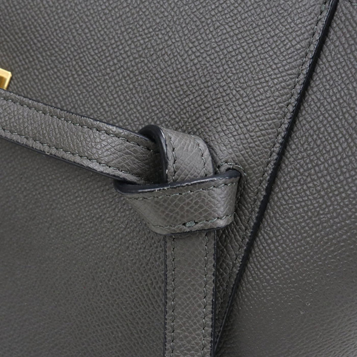 Celine Gray Leather Handbag (Pre-Owned)