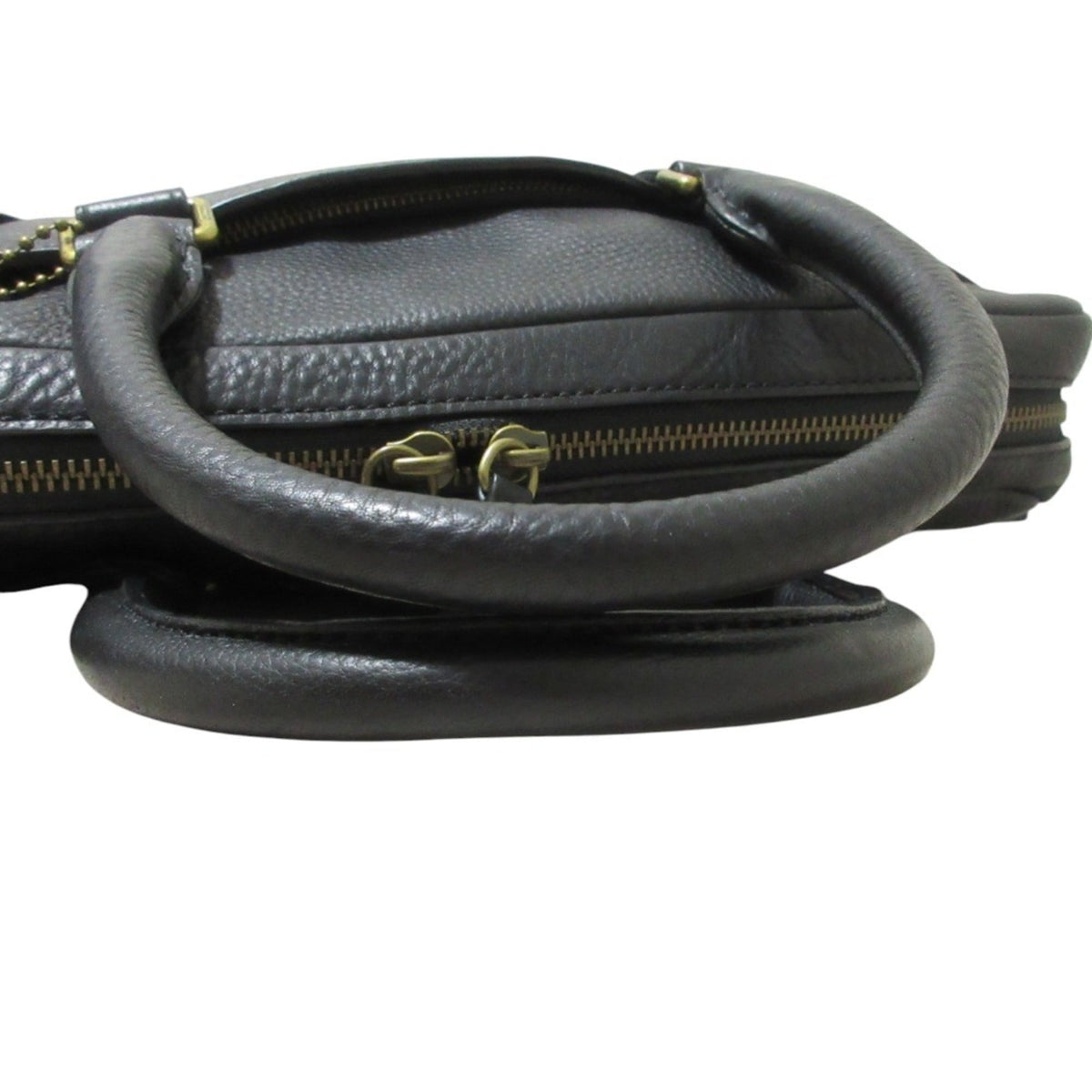 Coach Black Leather Briefcase (Pre-Owned)