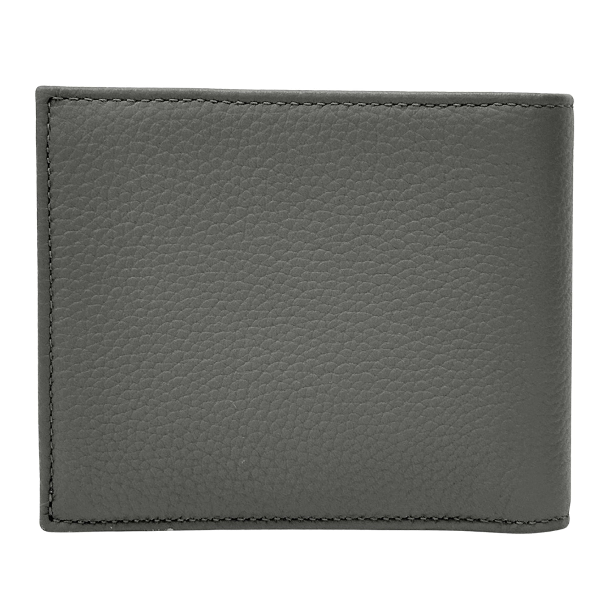 Christian Dior Gray Leather Wallet (Bi-Fold) (Pre-Owned)