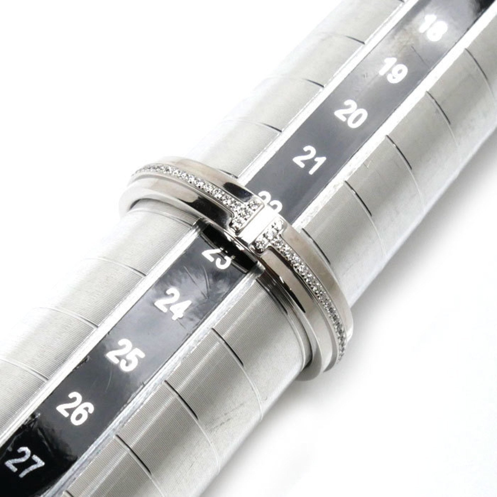 Tiffany White Gold (18K) Band Ring (Pre-Owned)