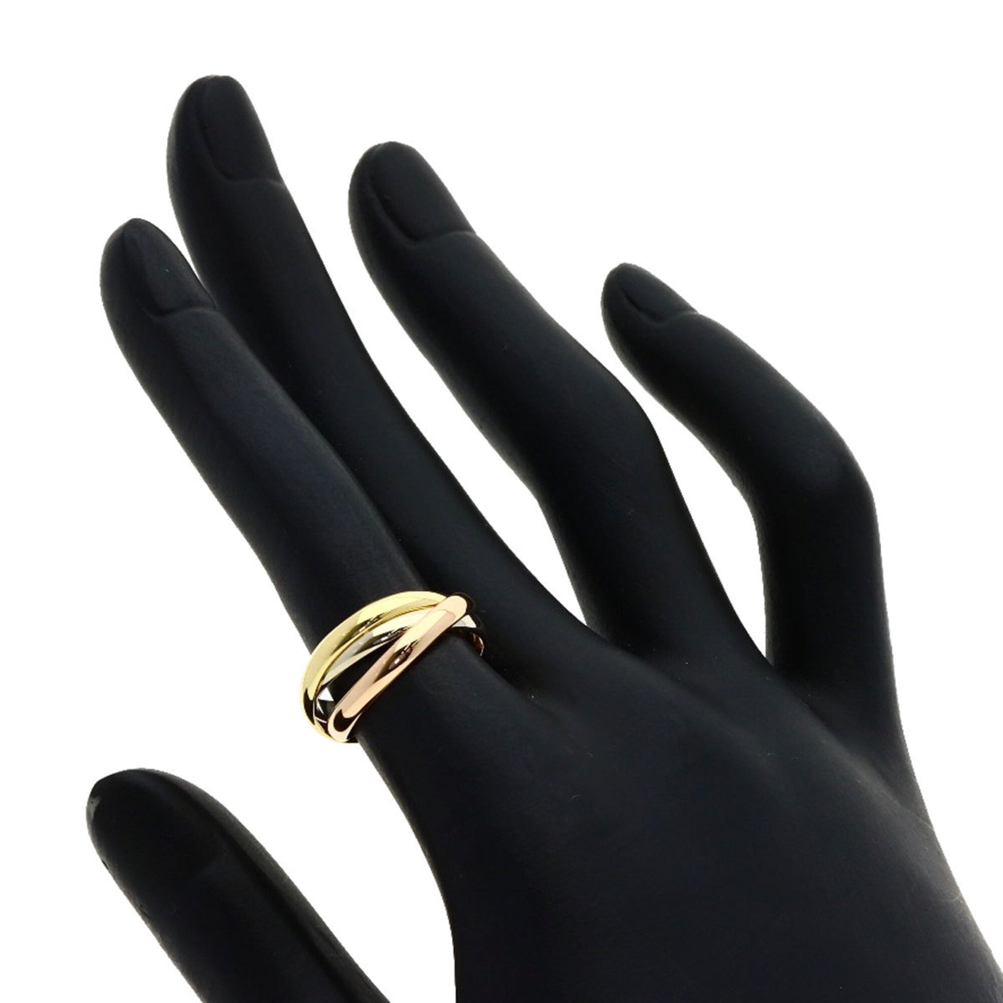 Cartier Yellow Gold (18K) Pink Gold (18K) White Gold (18K) Band Ring (Pre-Owned)