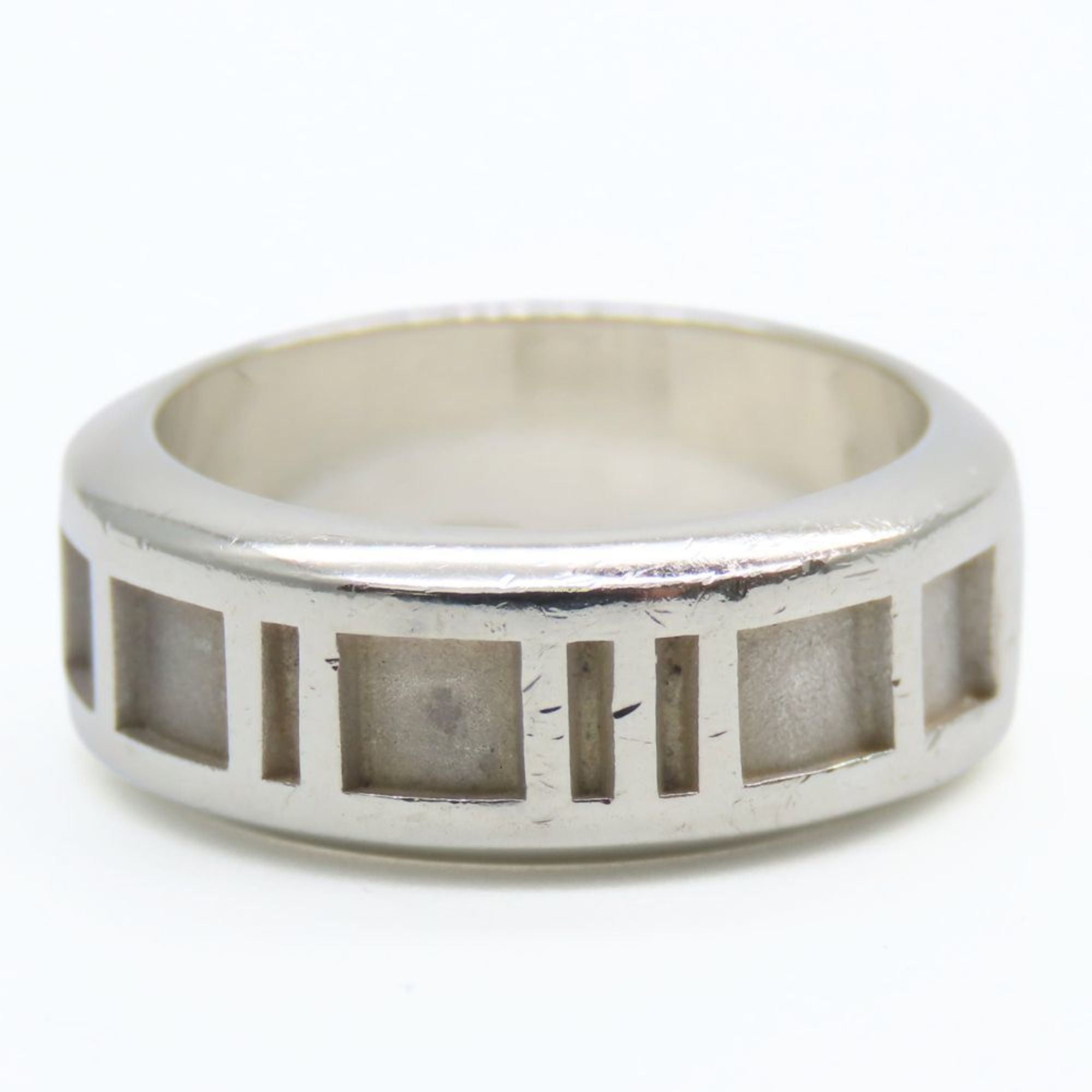 Tiffany Silver Silver 925 Band Ring (Pre-Owned)