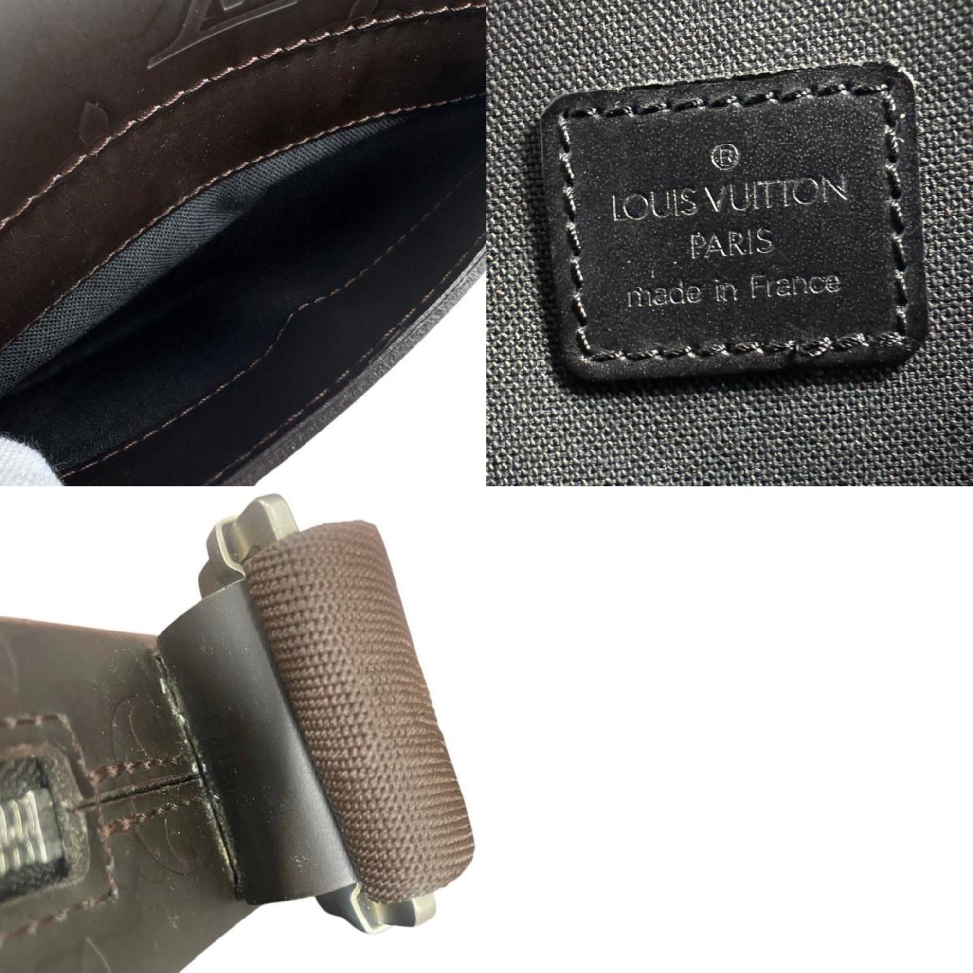 Louis Vuitton Coffee Monogram Shoulder Bag (Pre-Owned)