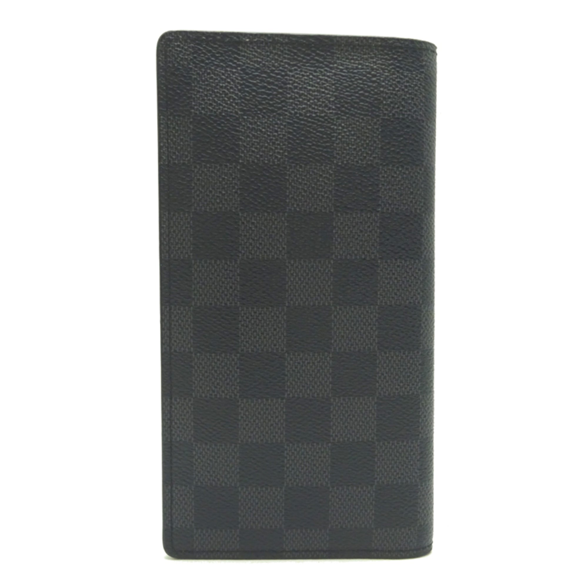 Louis Vuitton Damier Graphite Black Damier Graphite Wallet (Bi-Fold) (Pre-Owned)