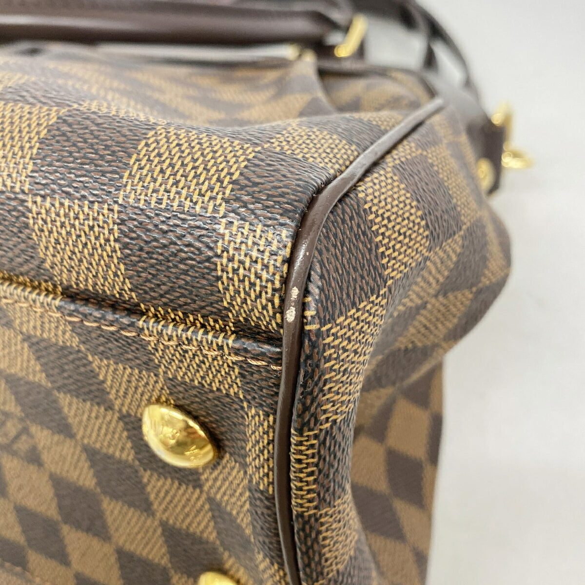 Louis Vuitton Ebene Handbag (Pre-Owned)