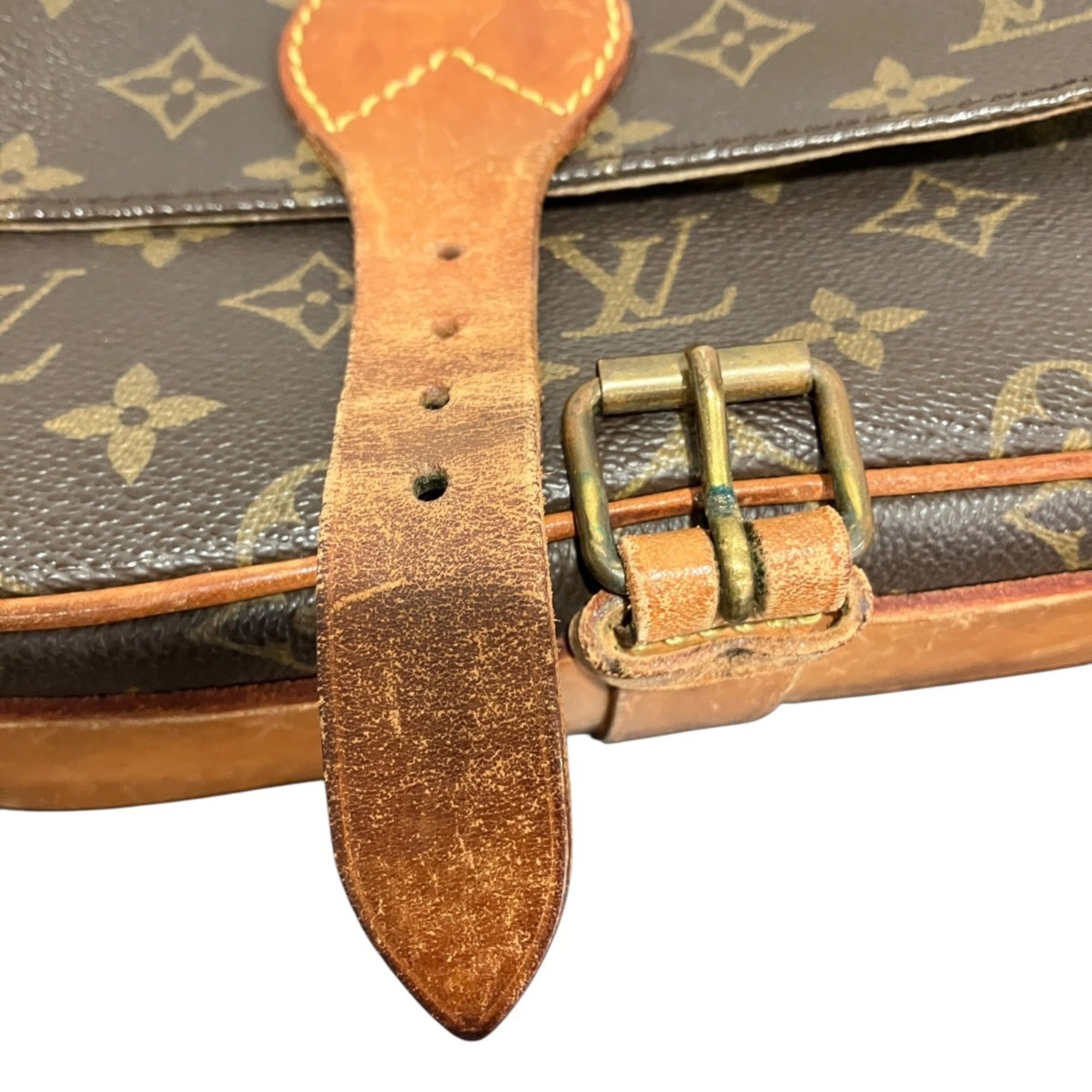 Louis Vuitton Monogram Brown Monogram Shoulder Bag (Pre-Owned)
