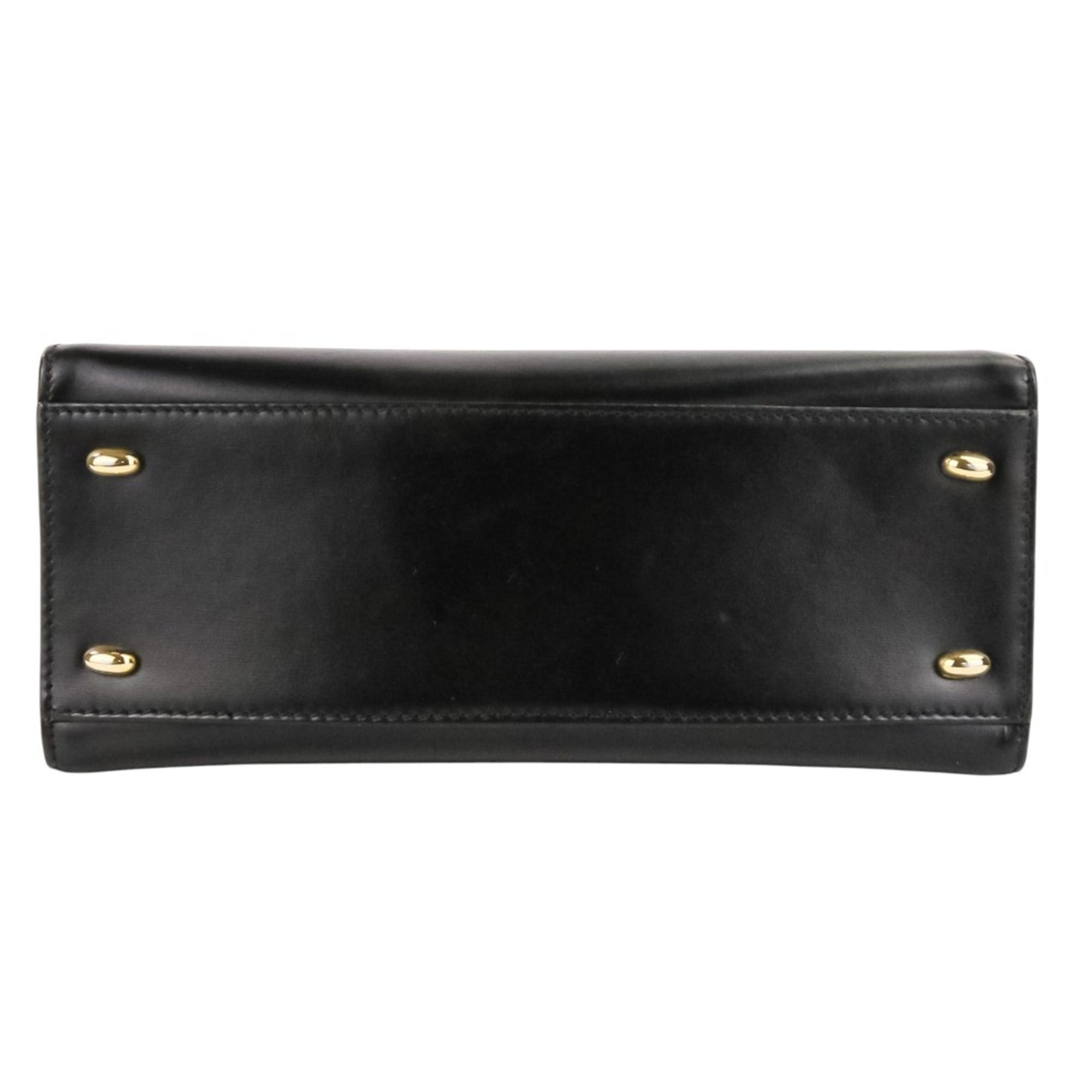 Celine Black Leather Handbag (Pre-Owned)