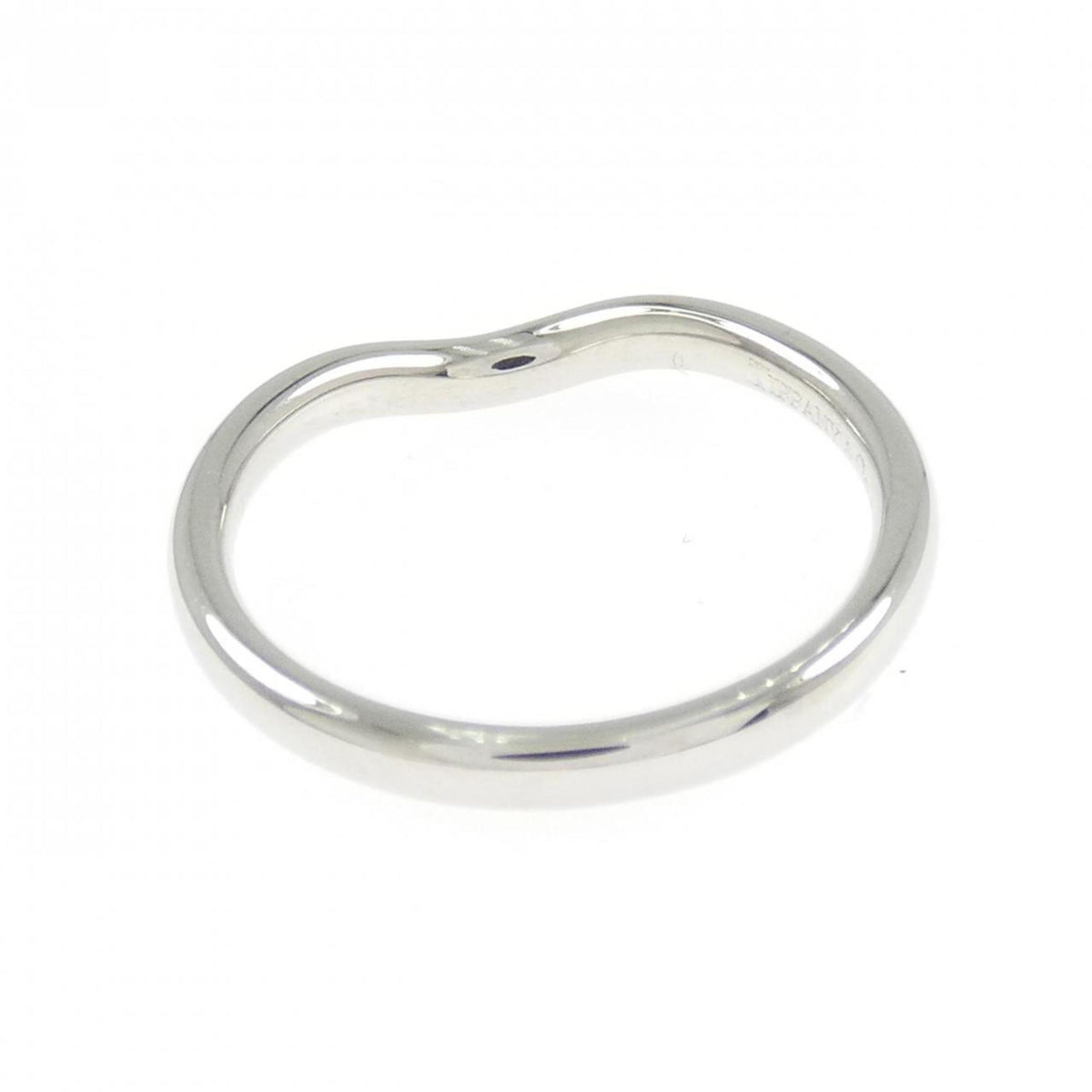 Tiffany Platinum 950 Band Ring (Pre-Owned)