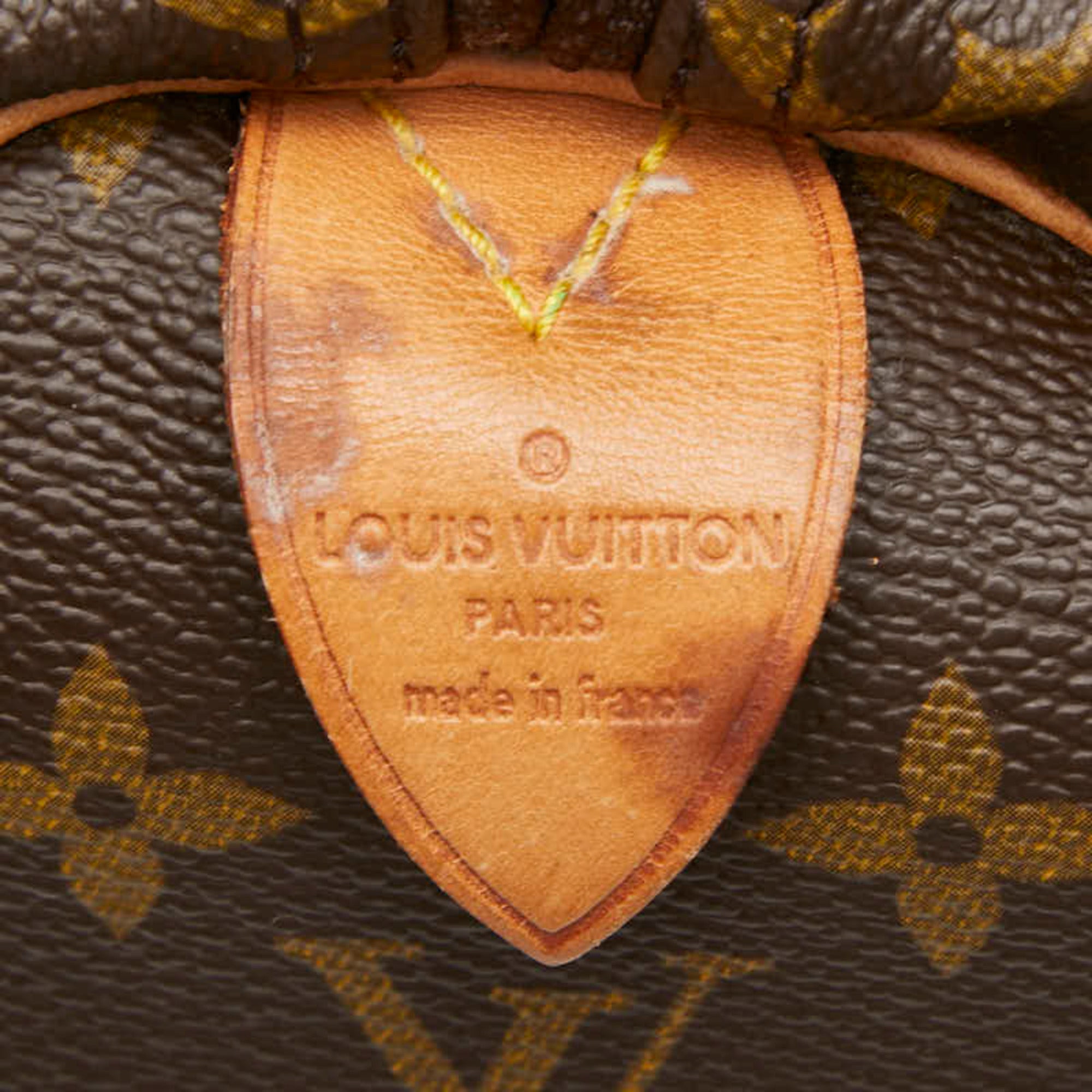 Louis Vuitton Monogram Brown Pvc Leather Boston Bag Handbag (Pre-Owned)
