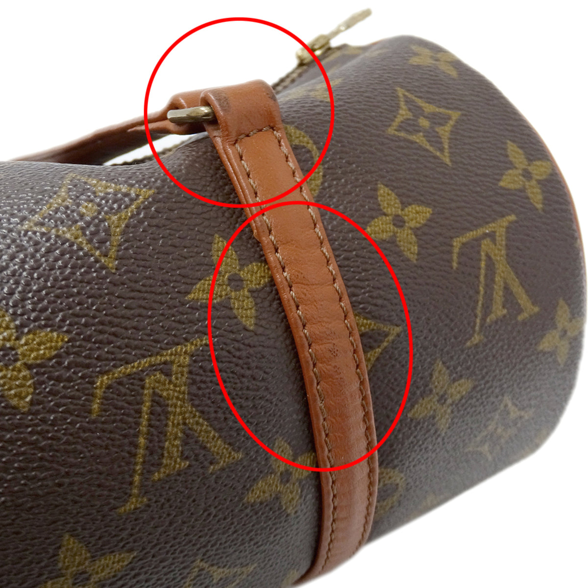 Louis Vuitton Brown Galle Monogram Monogram Handbag Pouch (Pre-Owned)