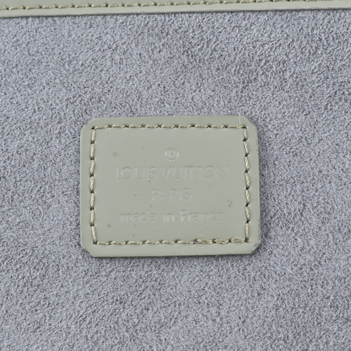 Louis Vuitton Green Leather Briefcase (Pre-Owned)