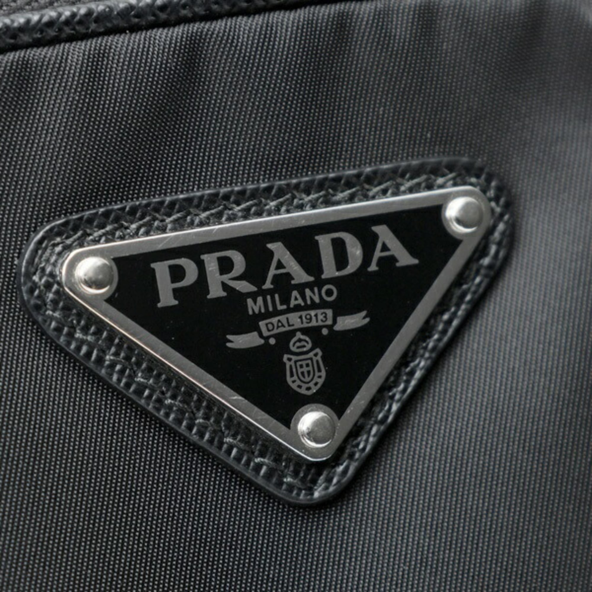 Prada Black Fabric Pouch (Pre-Owned)