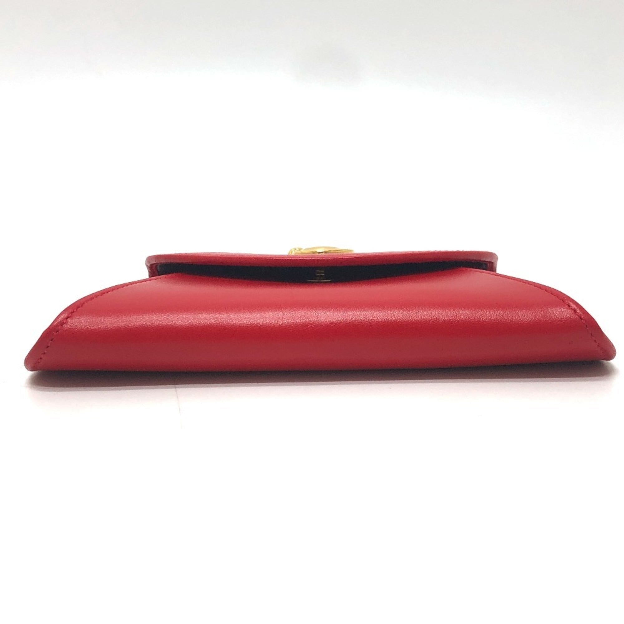 Cartier Red Color Coin Purse/Coin Case (Pre-Owned)