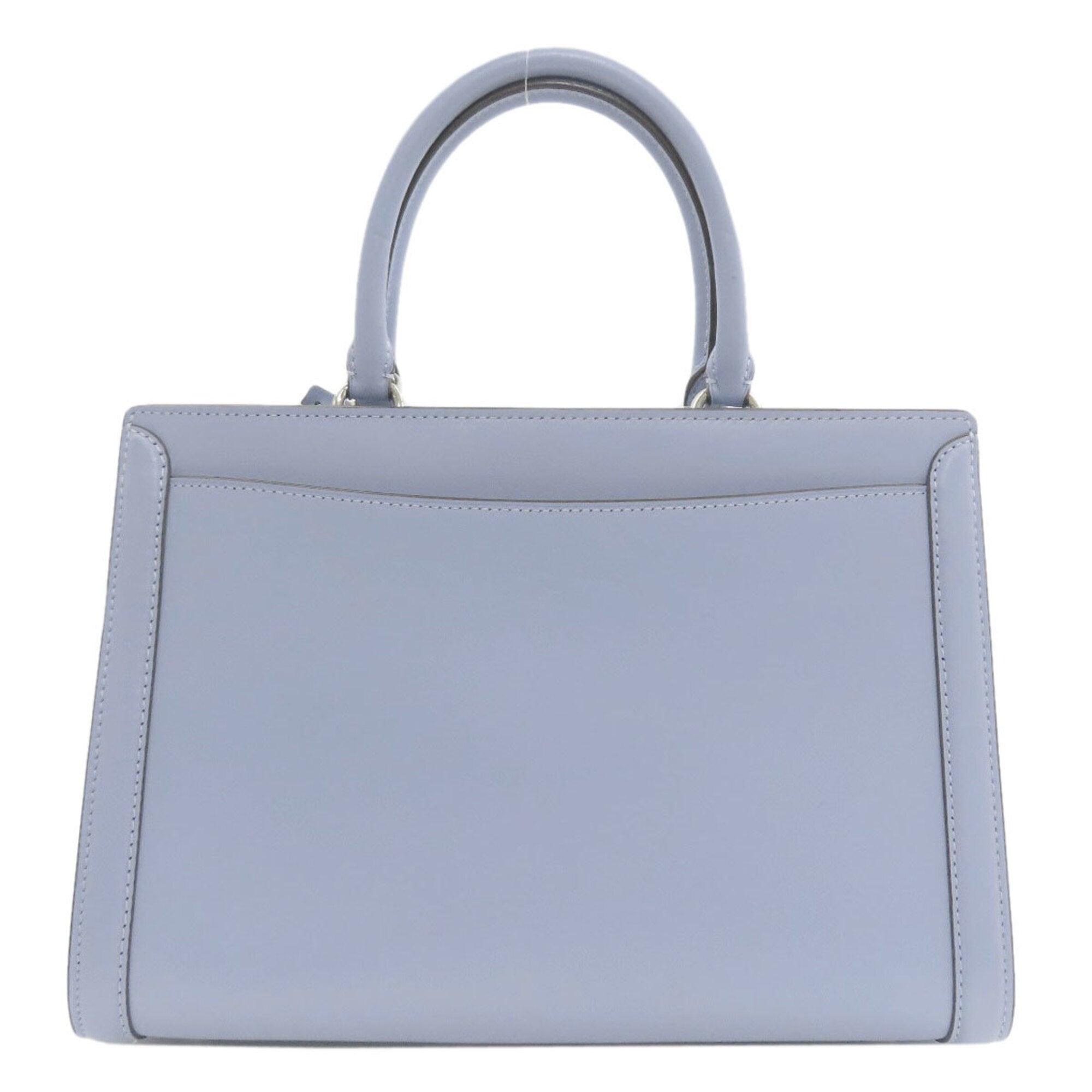 Coach Blue Leather Handbag (Pre-Owned)