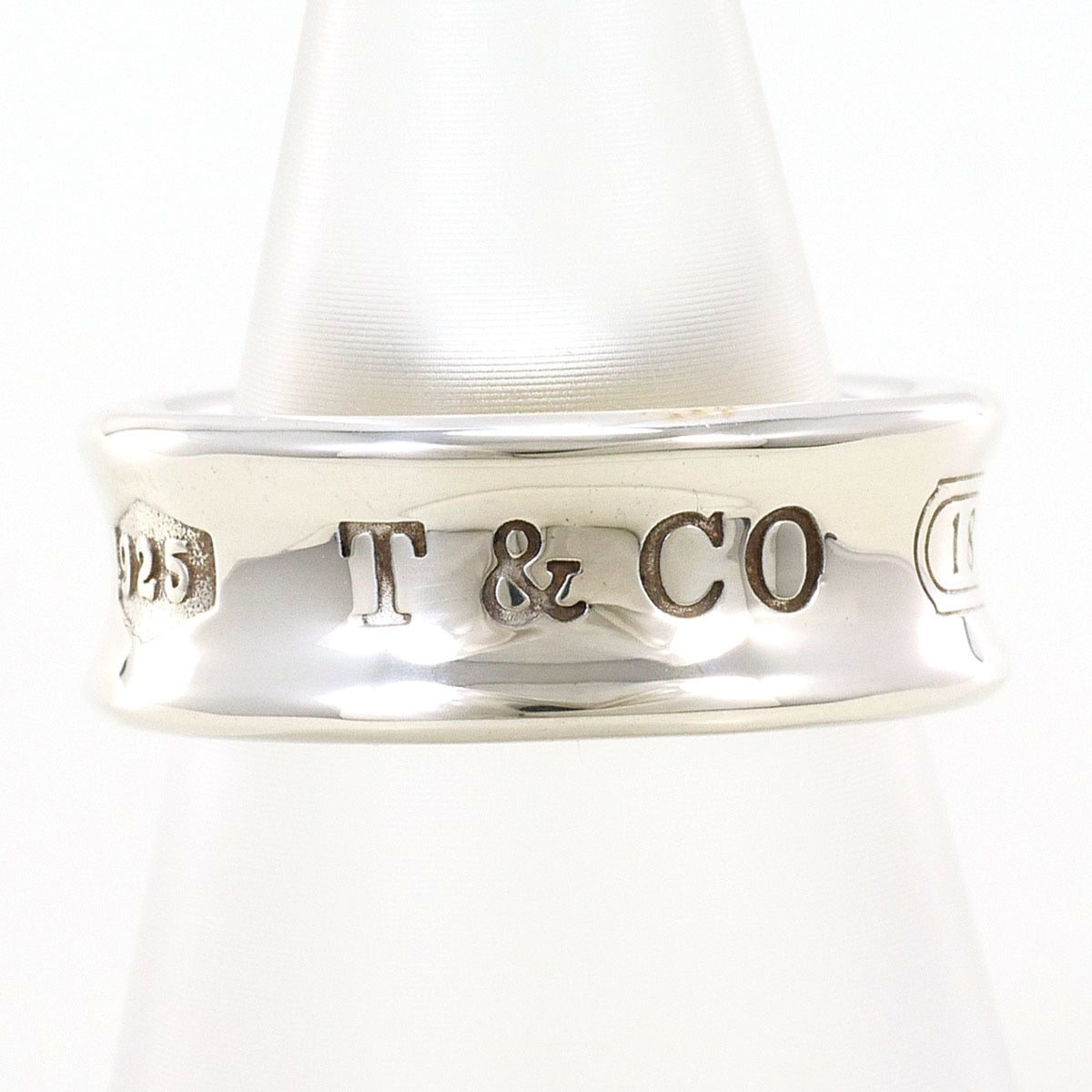 Tiffany Silver 925 Band Ring (Pre-Owned)