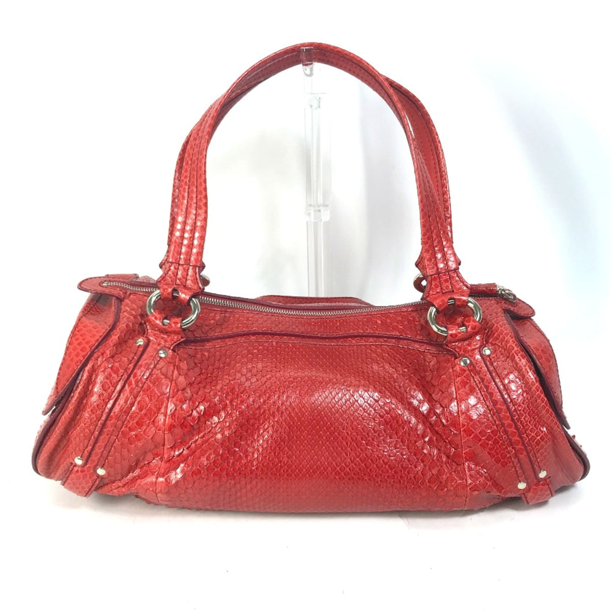 Celine Red Other Boston Bag (Pre-Owned)