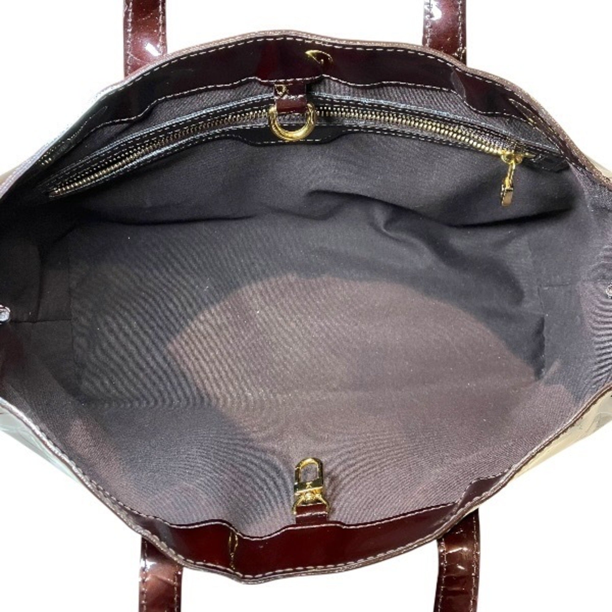Louis Vuitton Amarante Leather Handbag (Pre-Owned)