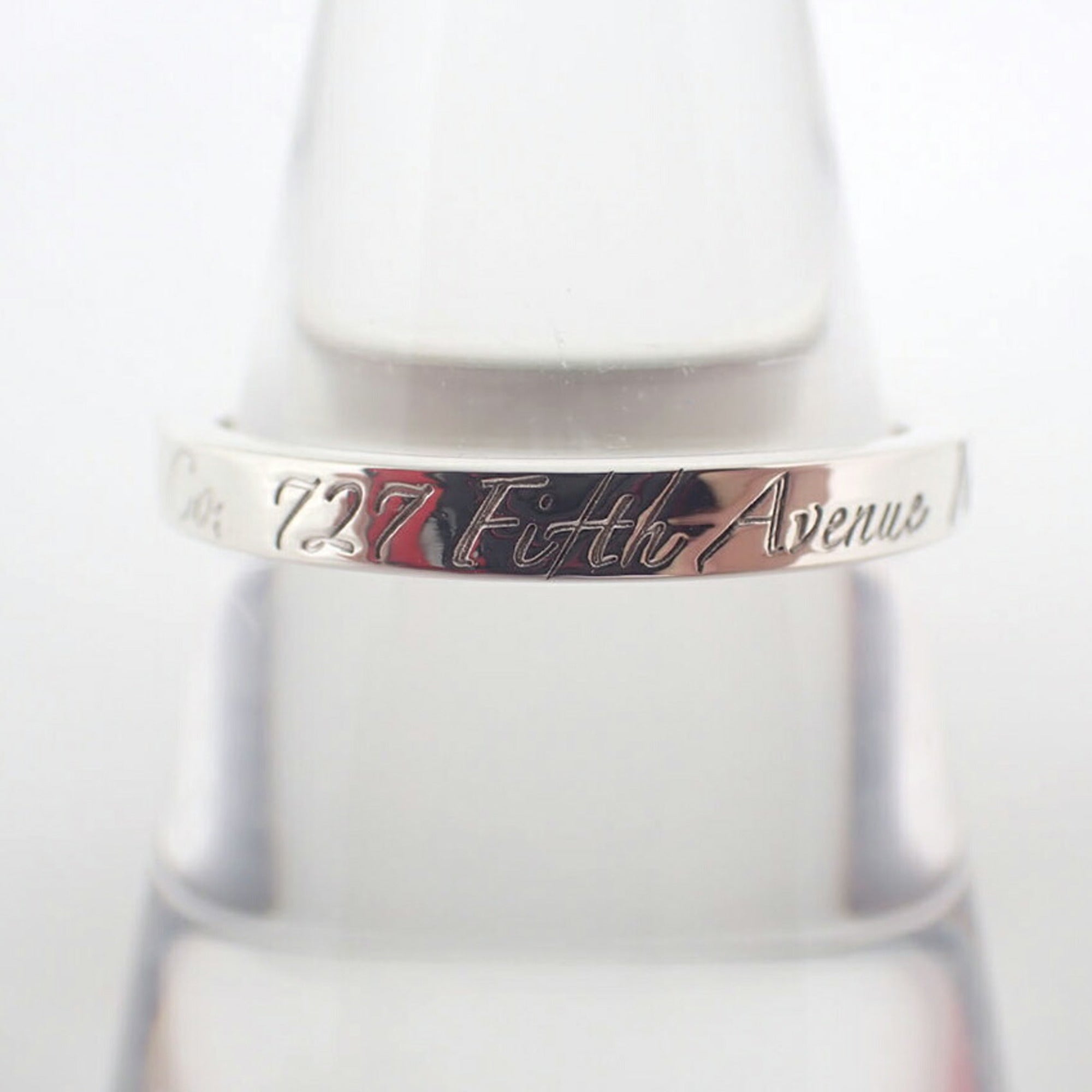 Tiffany Sterling Silver 925 Band Ring (Pre-Owned)