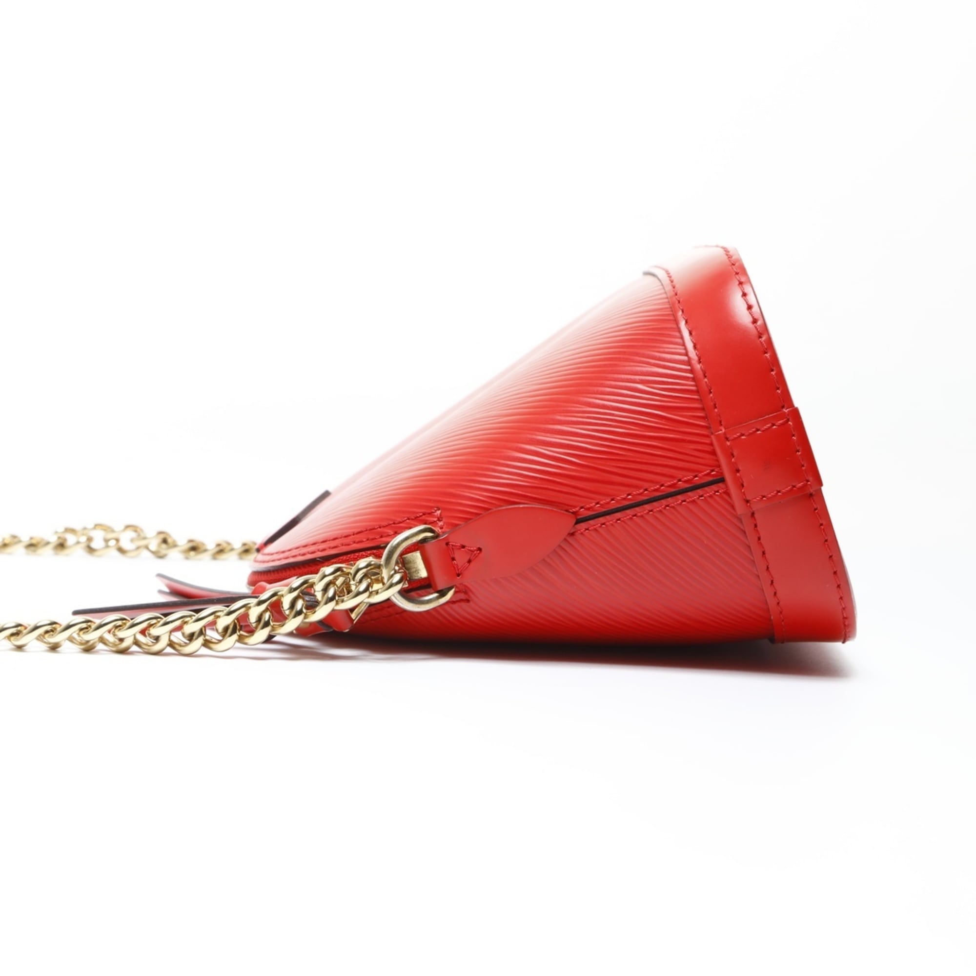 Louis Vuitton Red Color Shoulder Bag (Pre-Owned)