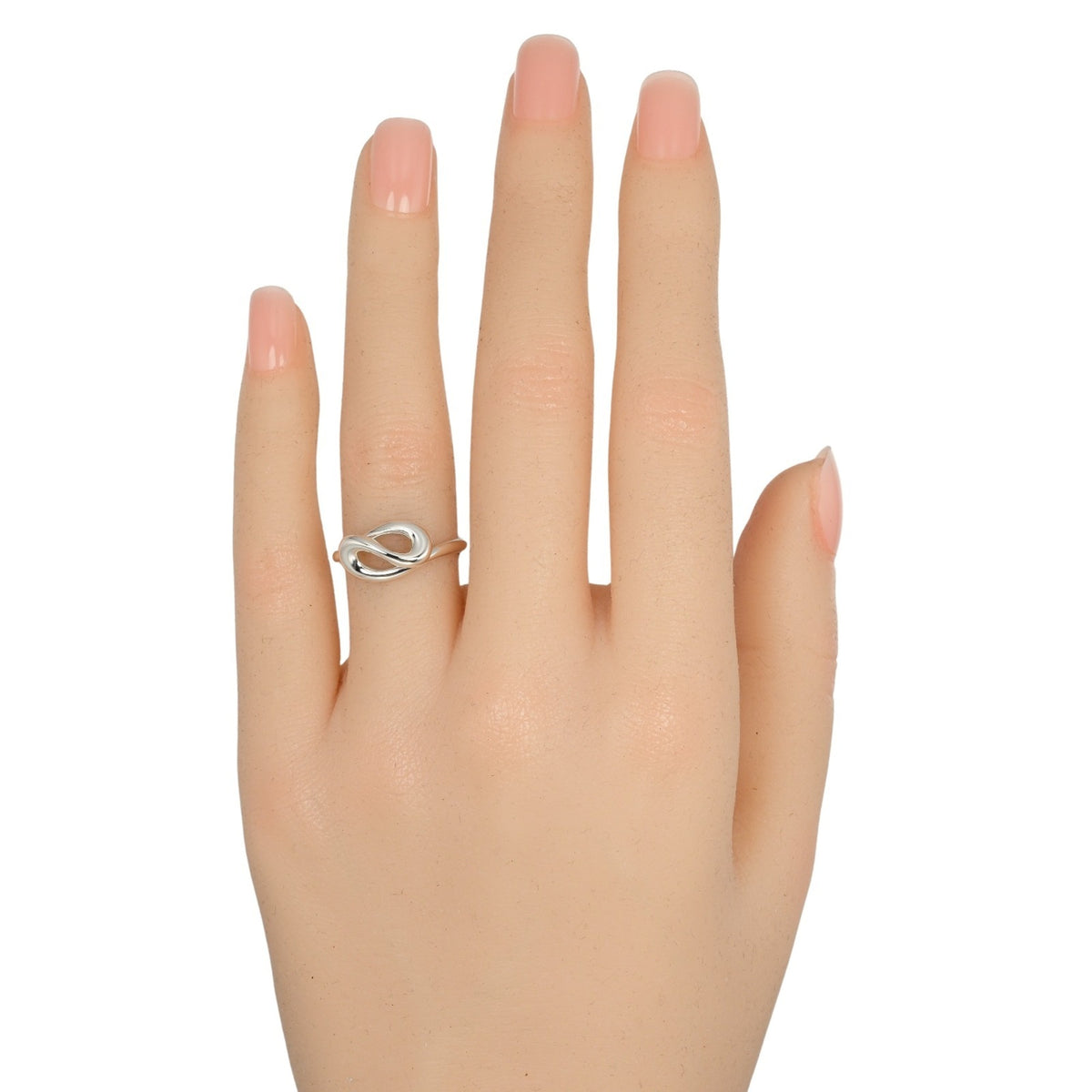 Tiffany Silver 925 Band Ring (Pre-Owned)