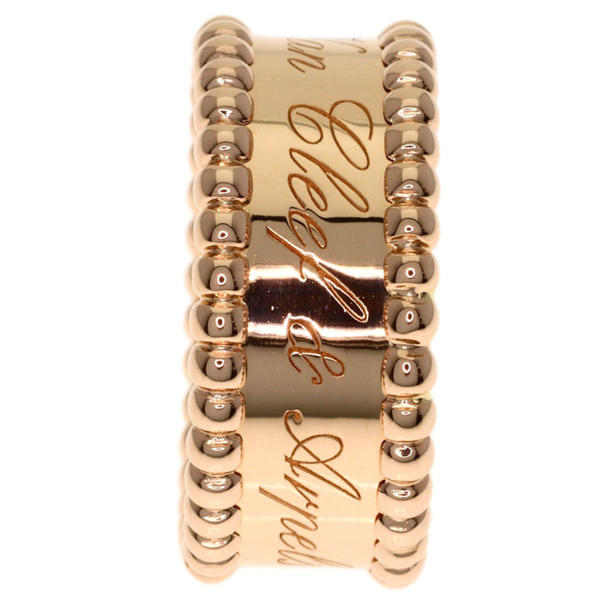 Van Cleef & Arpels Pink Gold (18K) Band Ring (Pre-Owned)