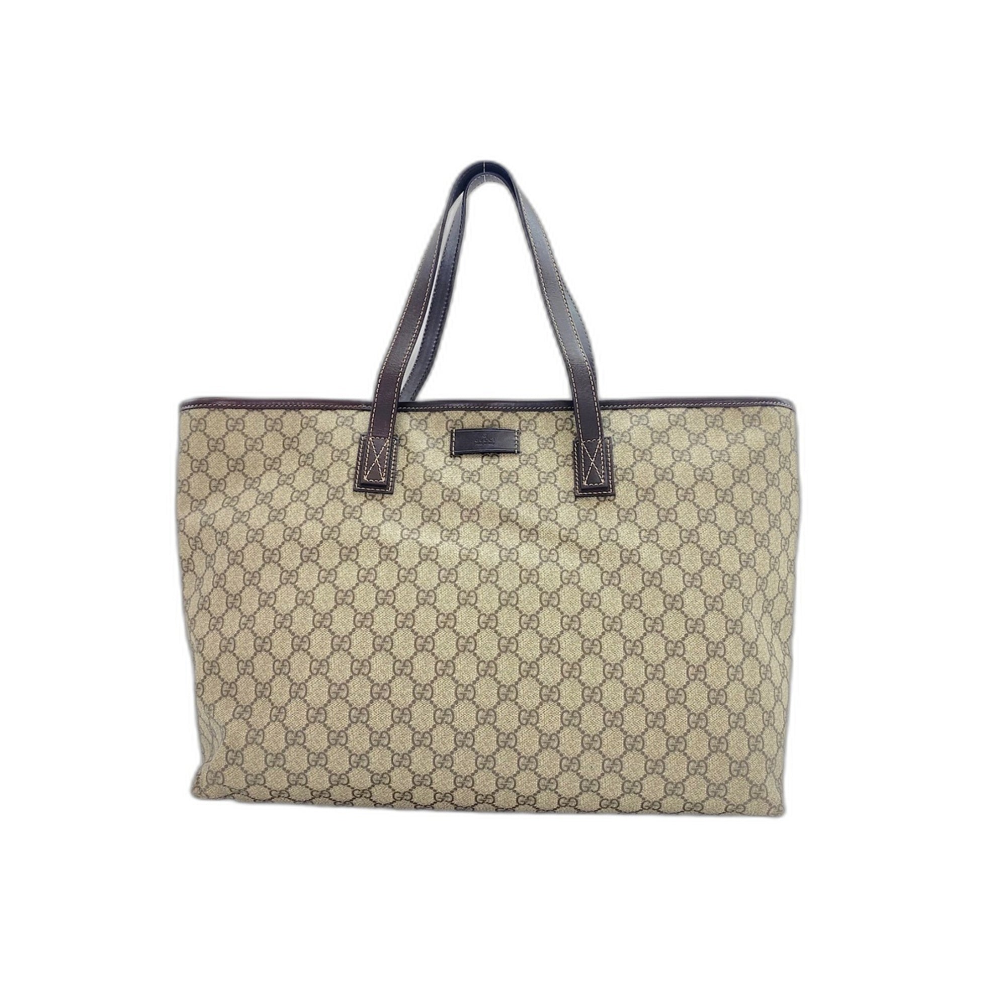 Gucci Brown Gg Supreme Handbag (Pre-Owned)