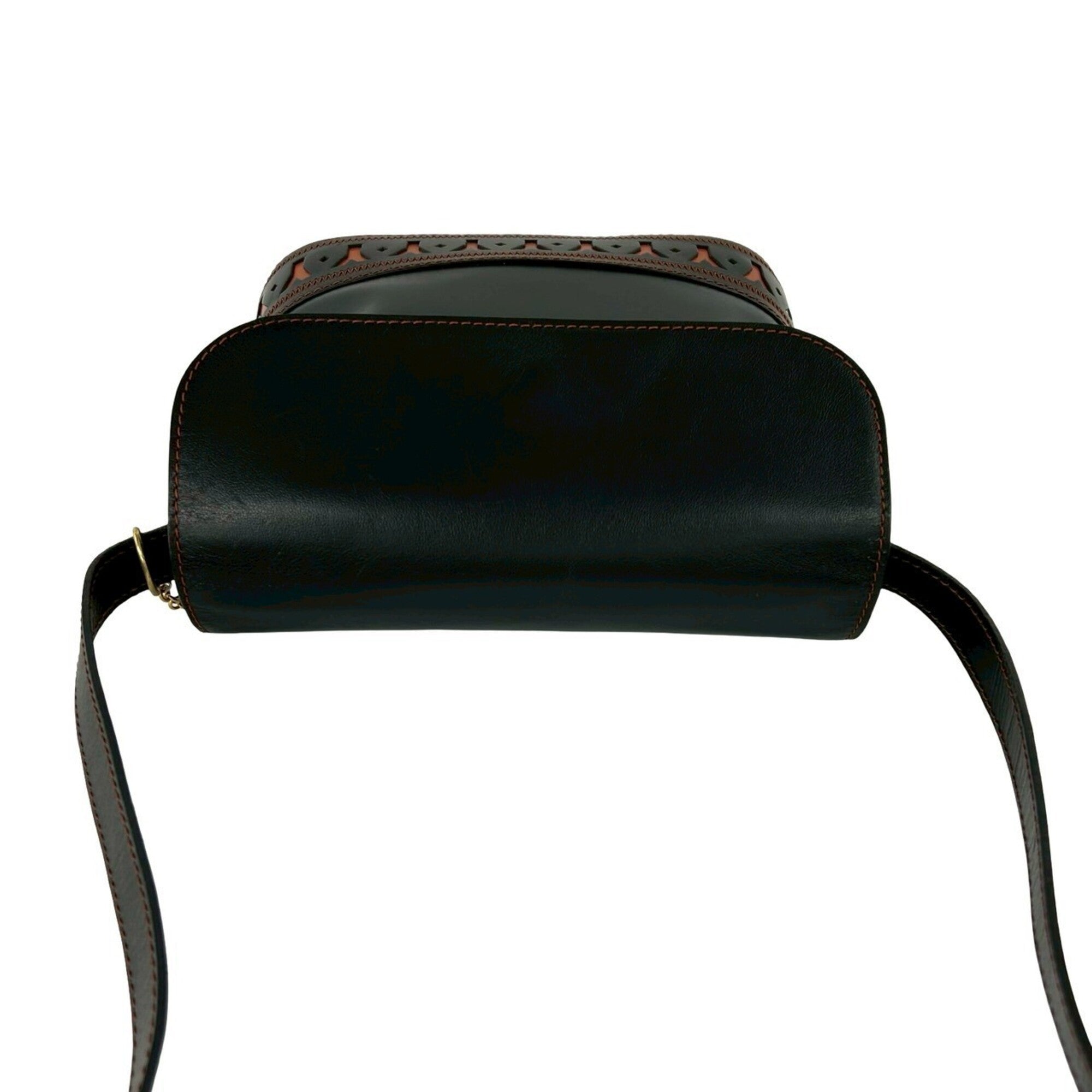Yves Saint Laurent Black Leather Shoulder Bag (Pre-Owned)