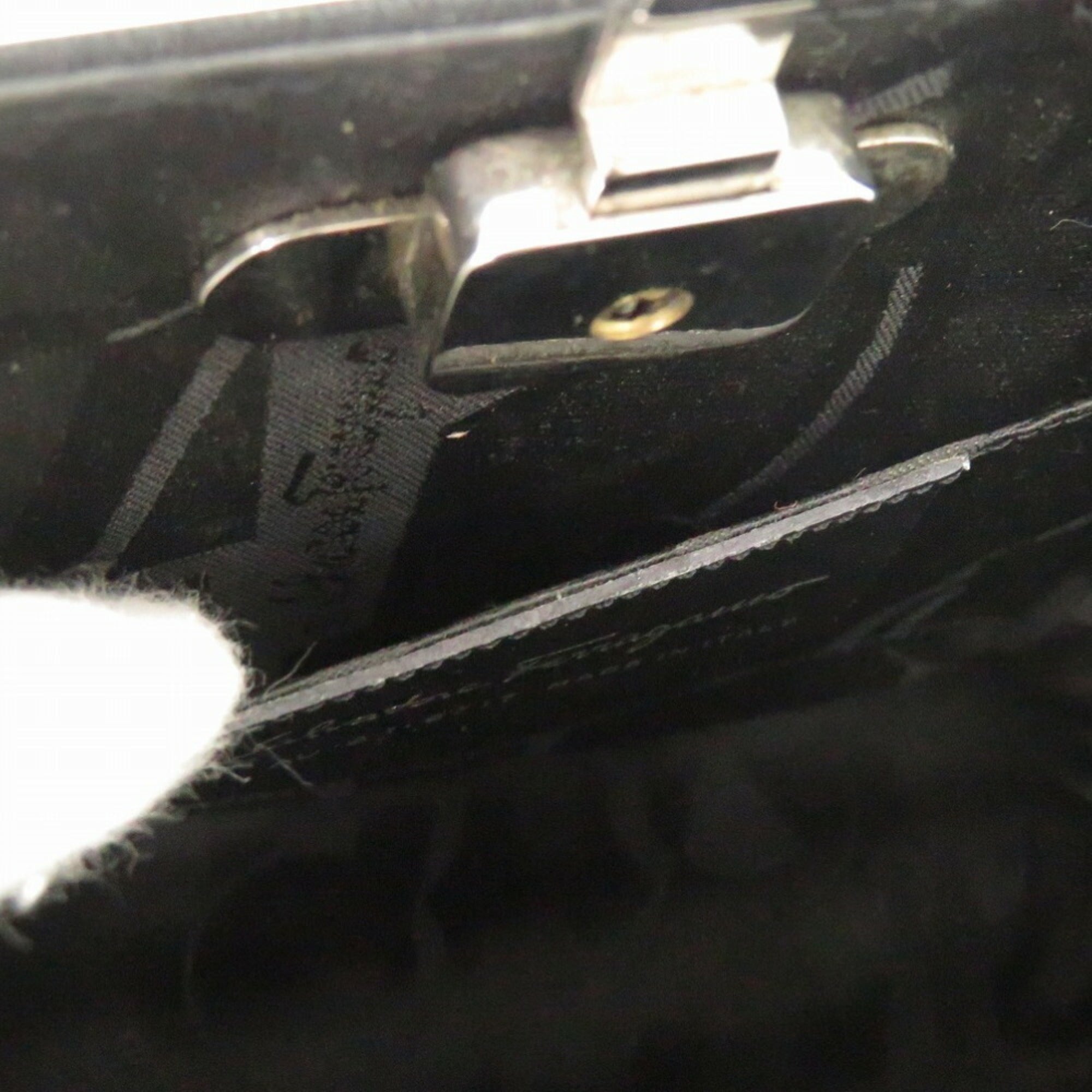 Salvatore Ferragamo Silver Aluminum Shoulder Bag (Pre-Owned)