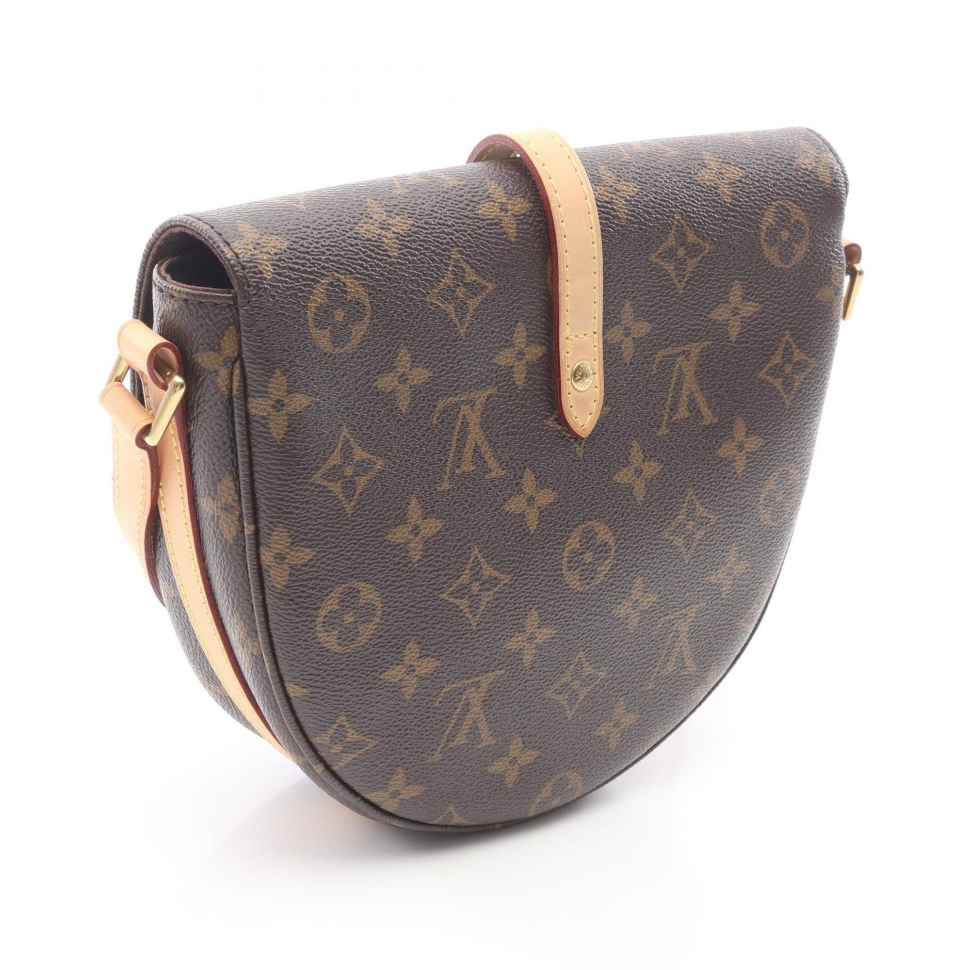 Louis Vuitton Brown Coated Canvas Pvc Monogram Leather Shoulder Bag (Pre-Owned)
