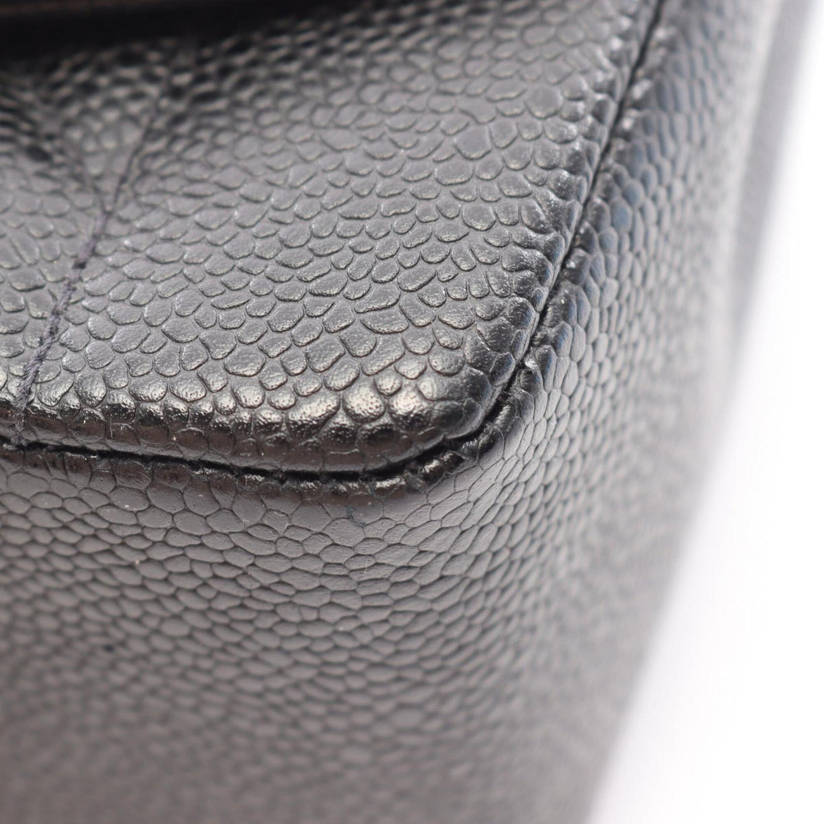 Chanel Grained Calfskin Handbag Shoulder Bag (Pre-Owned)