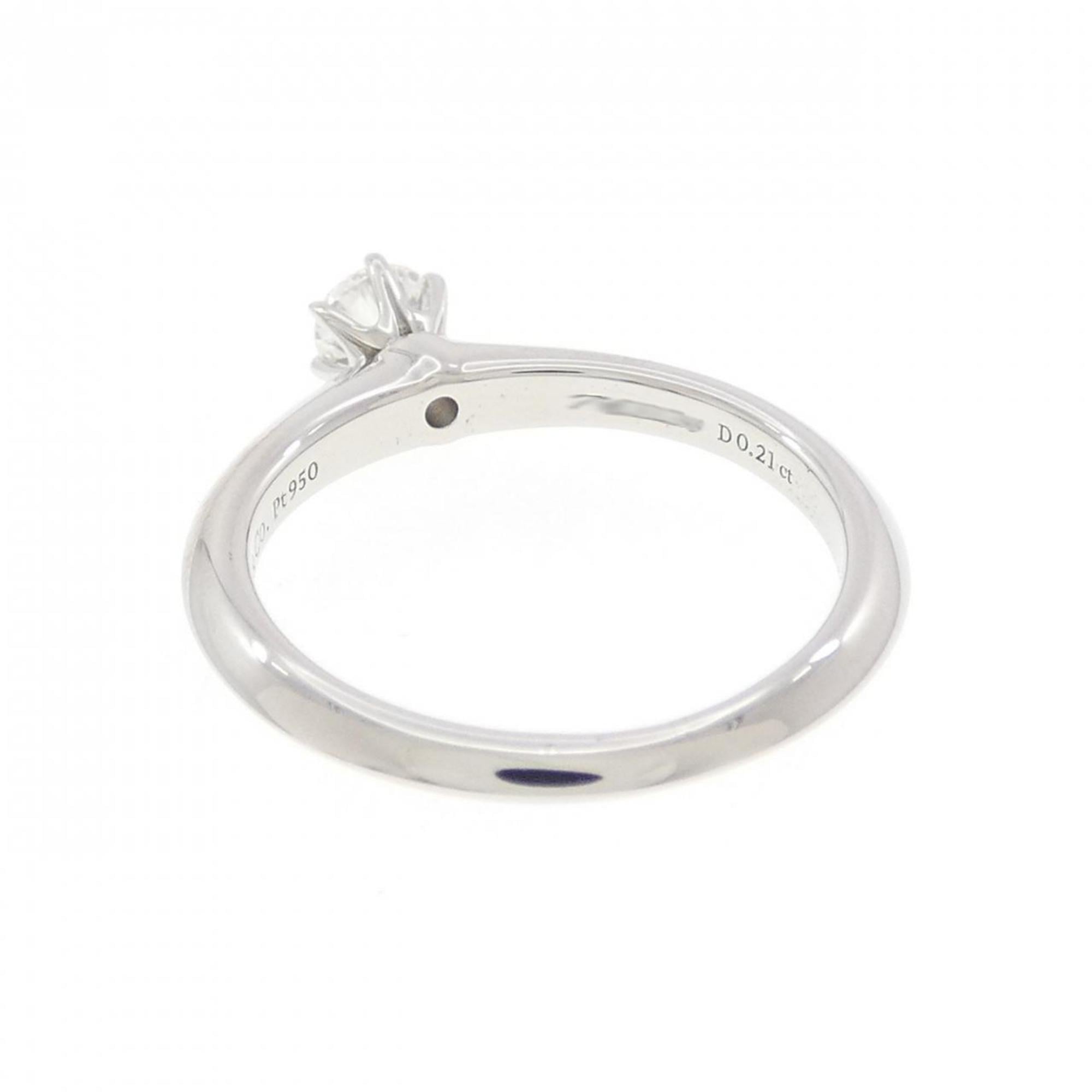 Tiffany Platinum 950 Band Ring (Pre-Owned)