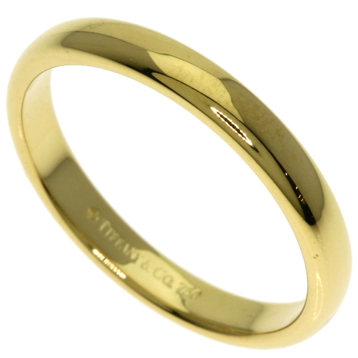 Tiffany Yellow Gold (18K) Band Ring (Pre-Owned)