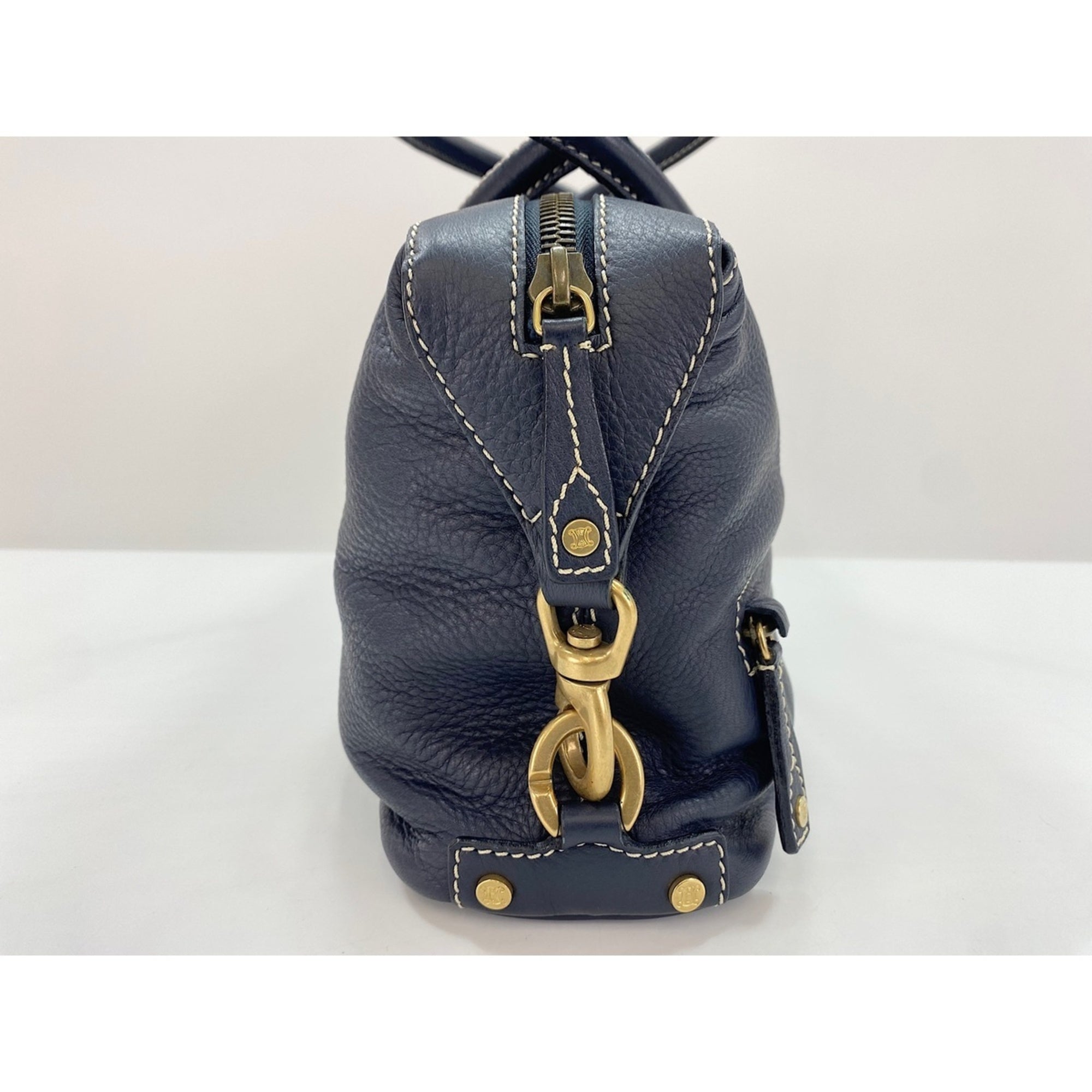 Celine Black Leather Handbag (Pre-Owned)