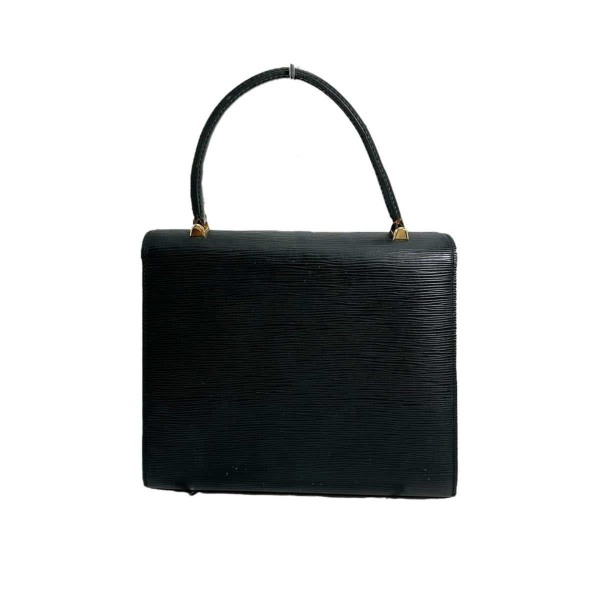 Louis Vuitton Black Epi Leather Handbag (Pre-Owned)