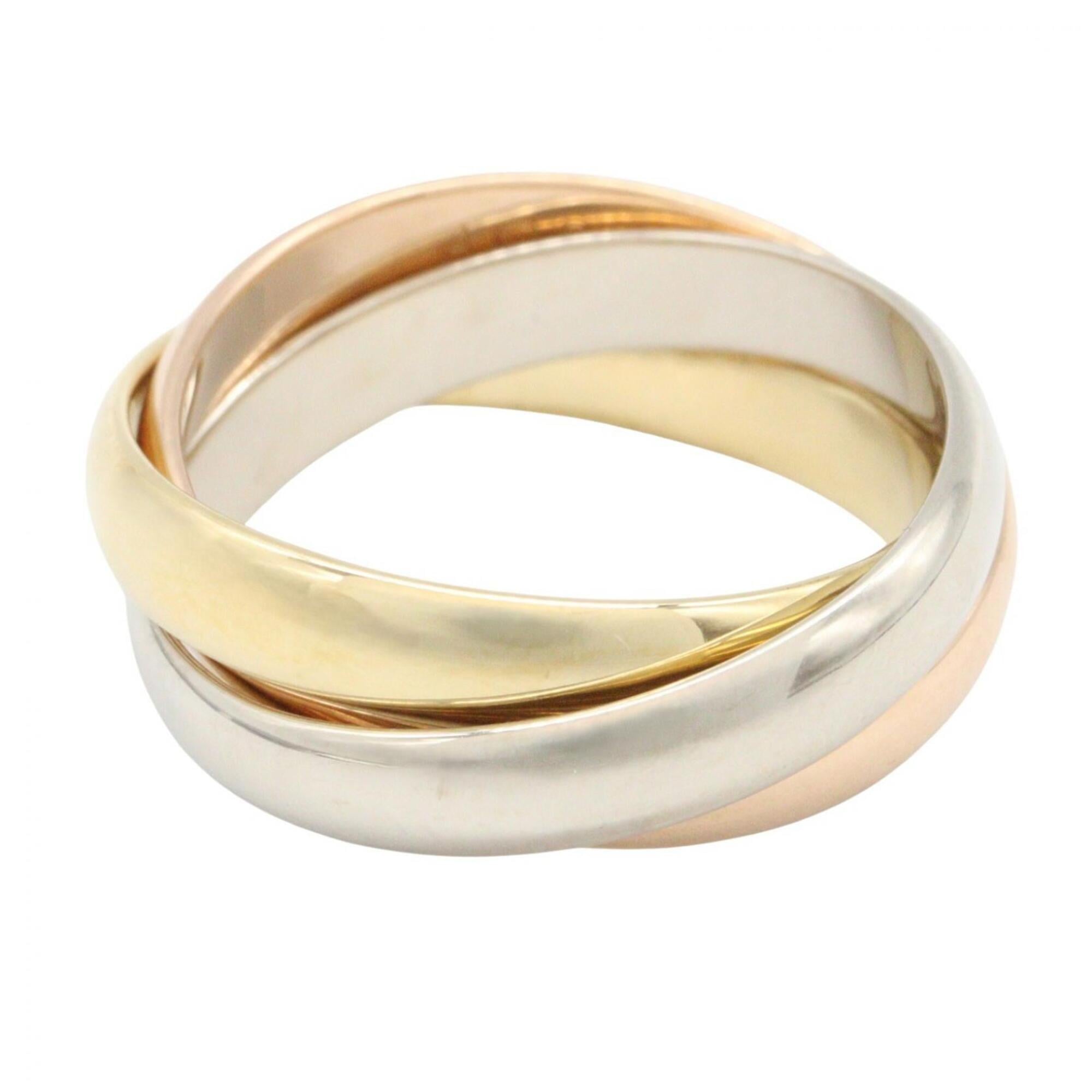 Cartier Gold Silver Yellow Gold (18K) Pink Gold (18K) White Gold (18K) Band Ring (Pre-Owned)