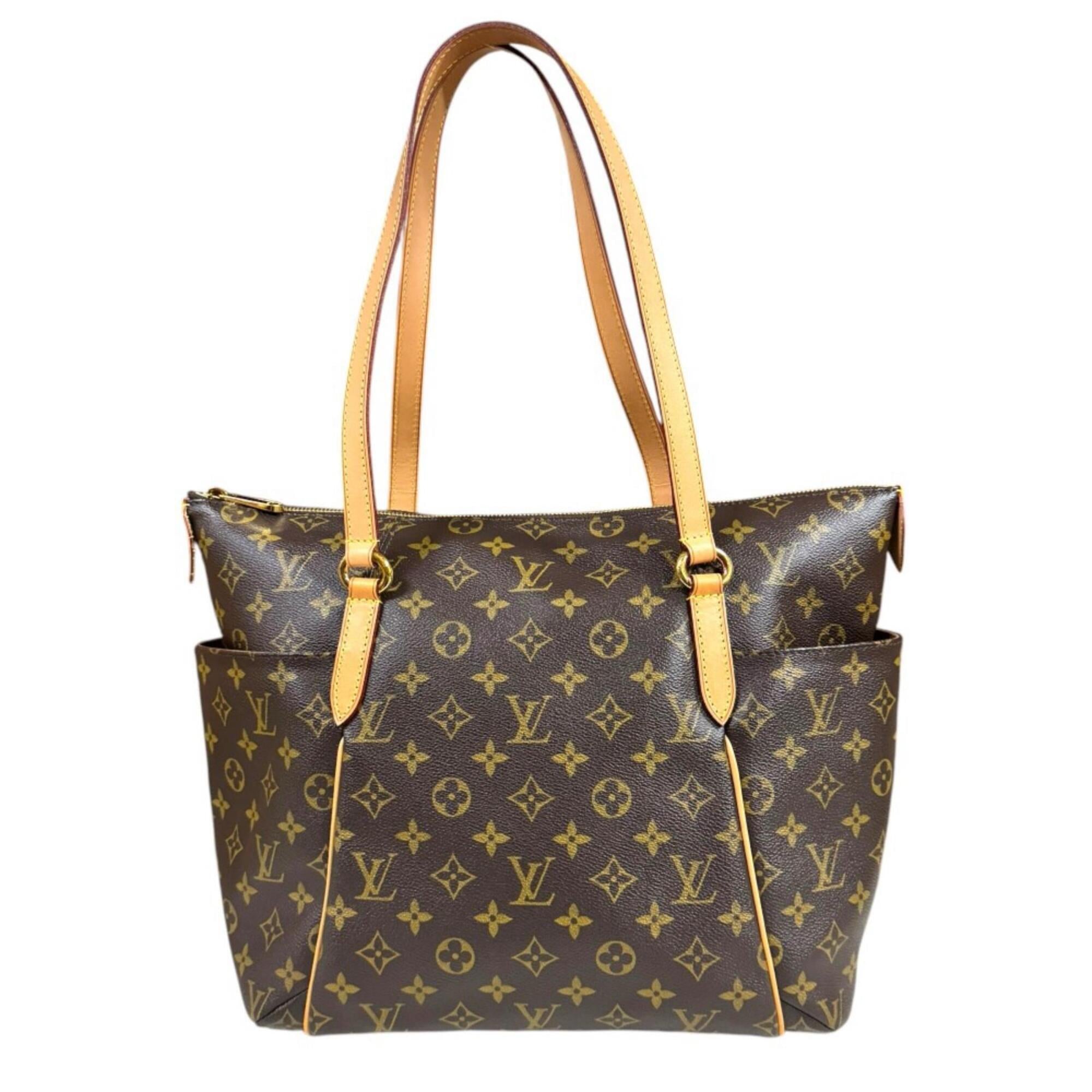 Louis Vuitton Monogram Brown Monogram Tote Bag (Pre-Owned)