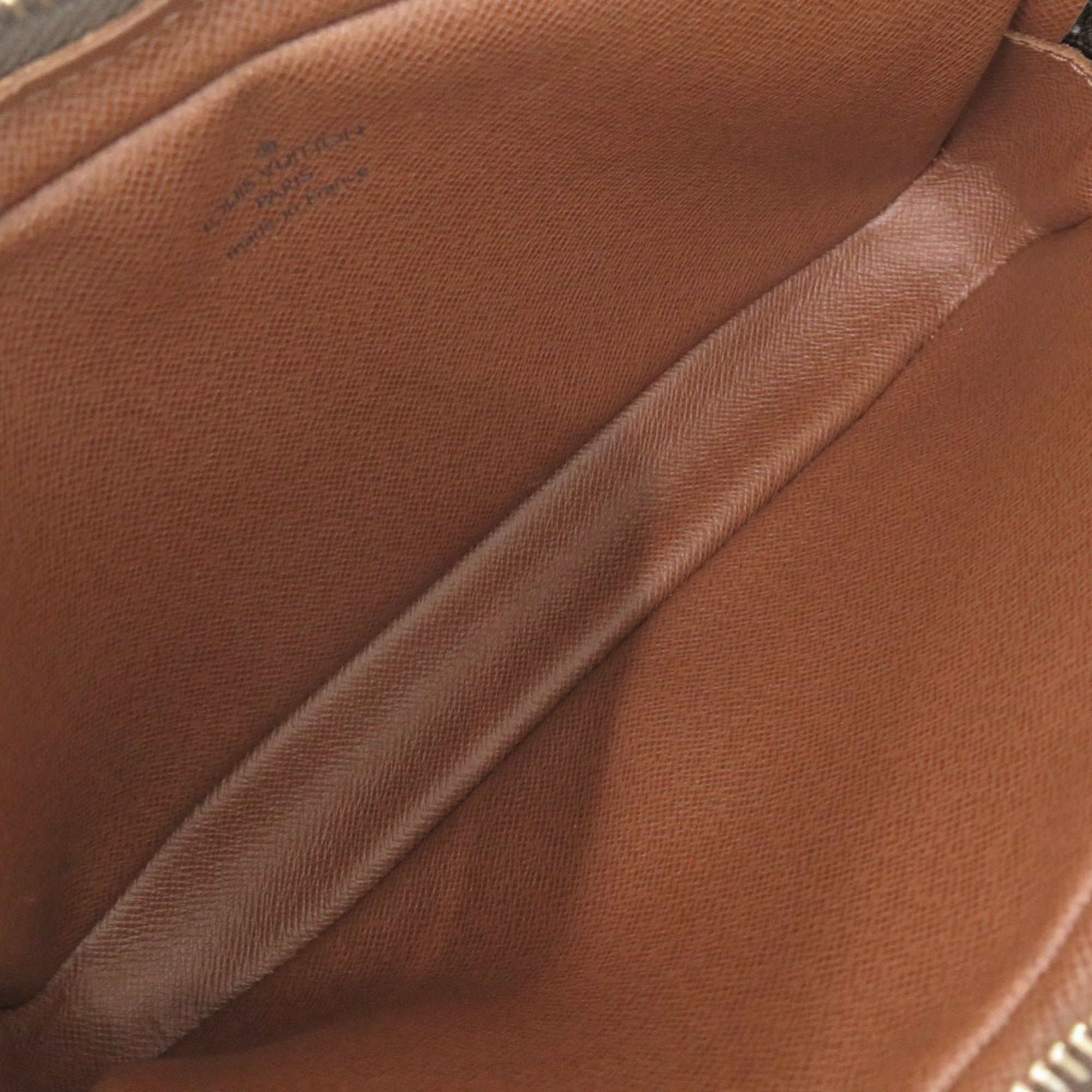 Louis Vuitton Brown Monogram Canvas Shoulder Bag (Pre-Owned)