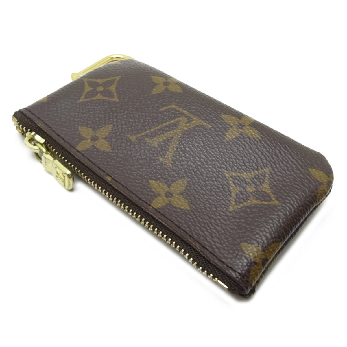 Louis Vuitton Brown Monogram Coin Purse/Coin Case (Pre-Owned)
