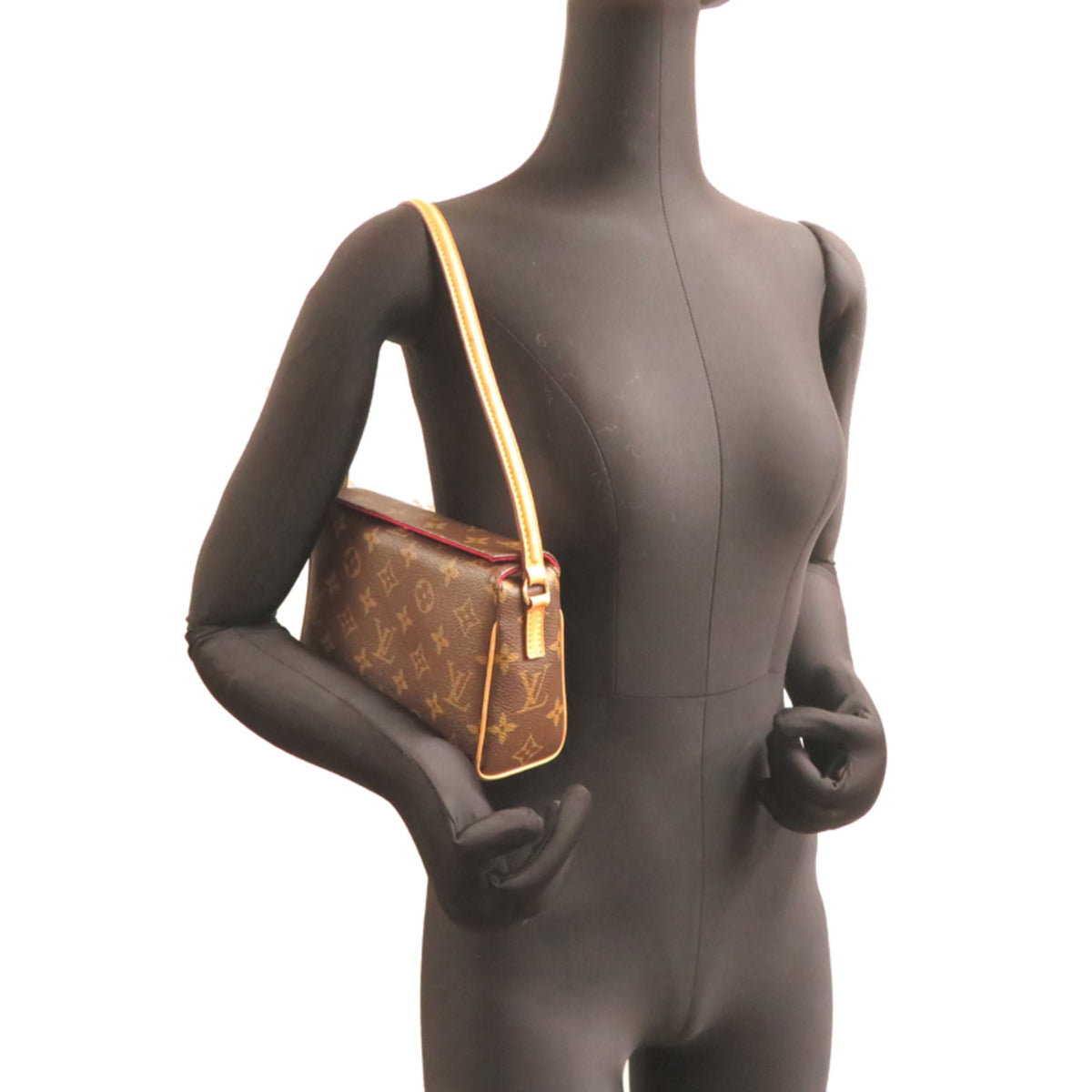 Louis Vuitton Brown Monogram Shoulder Bag (Pre-Owned)