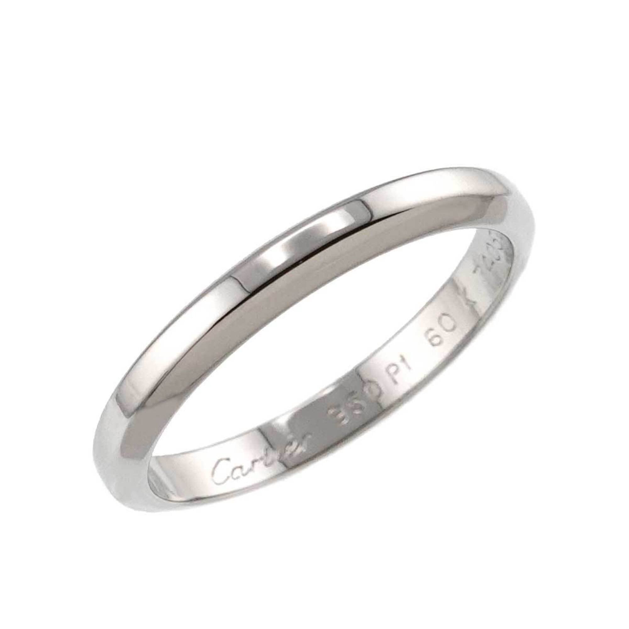 Cartier Platinum 950 Band Ring (Pre-Owned)