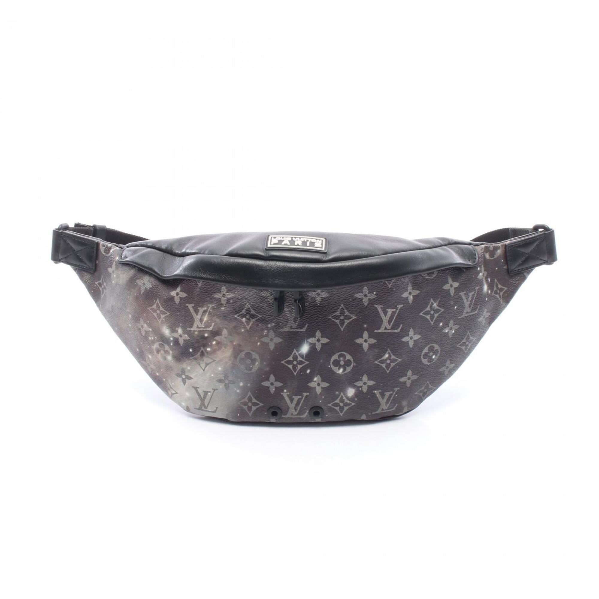 Louis Vuitton Black Multi-Color Coated Canvas Pvc Leather Basket Fanny Pack Sling Bag (Pre-Owned)